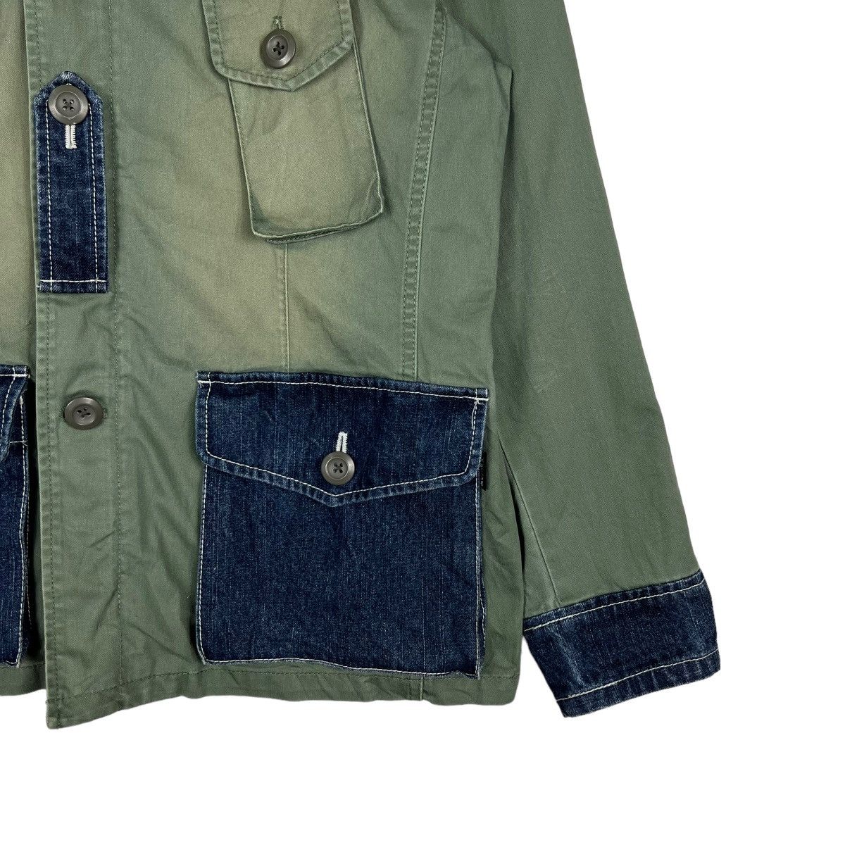 Avirex 🔥 AVIREX REBUILD MILITARY JACKET Size US L / EU 52-54 / 3 - 5 Thumbnail