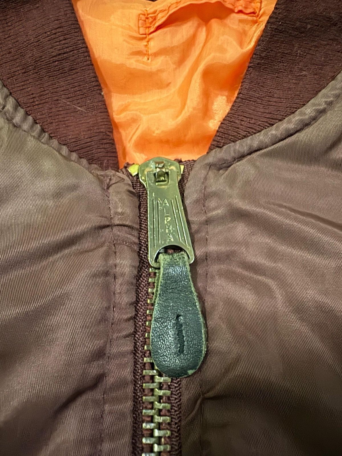 Alpha Industries Vintage Alpha Industries MA-1 Bomber Jacket Flight Jacket Size US L / EU 52-54 / 3 - 10 Thumbnail