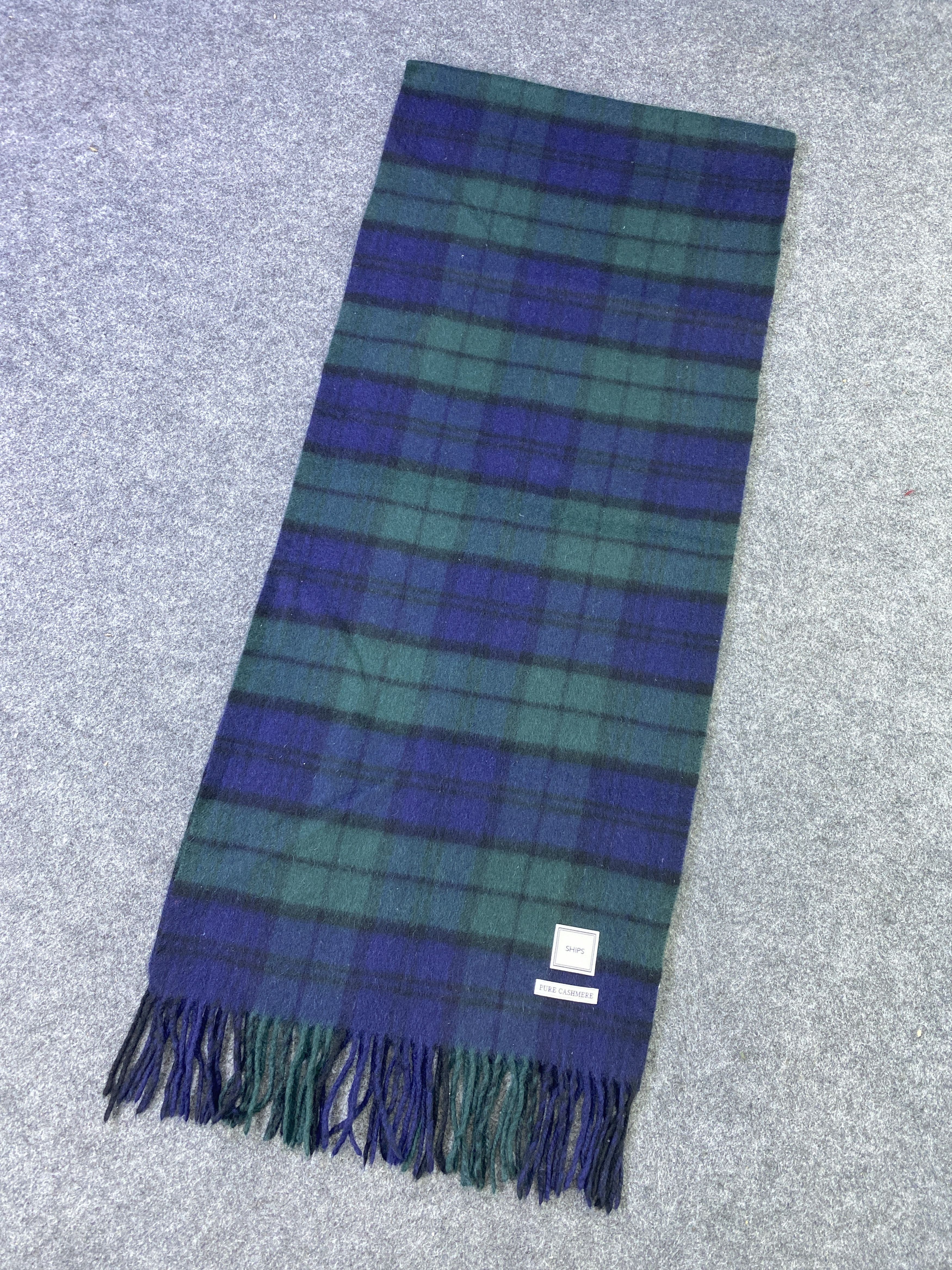 SHIPS SHIPS PURE CASHMERE Scarf / Muffler / Neckwear -T845 Size ONE SIZE - 2 Thumbnail