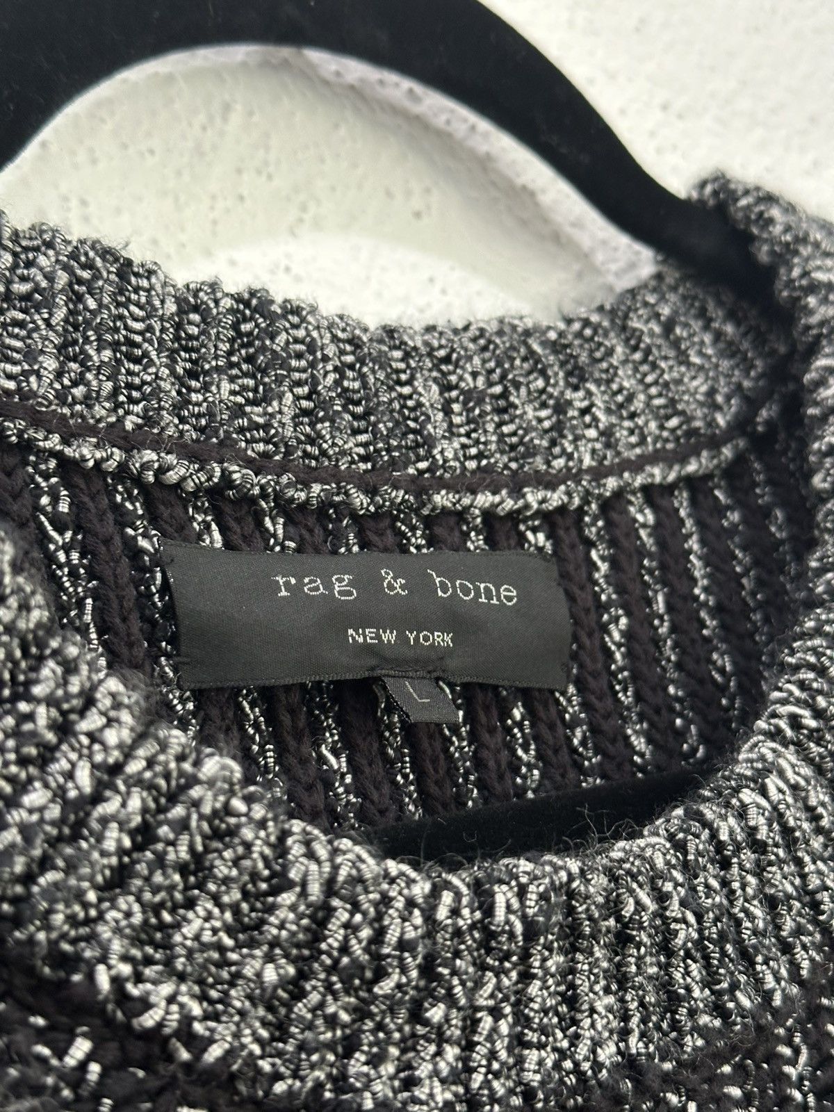 Rag & Bone Rag and Bone Sweater Chunky Knit Sweater Pullover Unisex Med Size M / US 6-8 / IT 42-44 - 3 Thumbnail