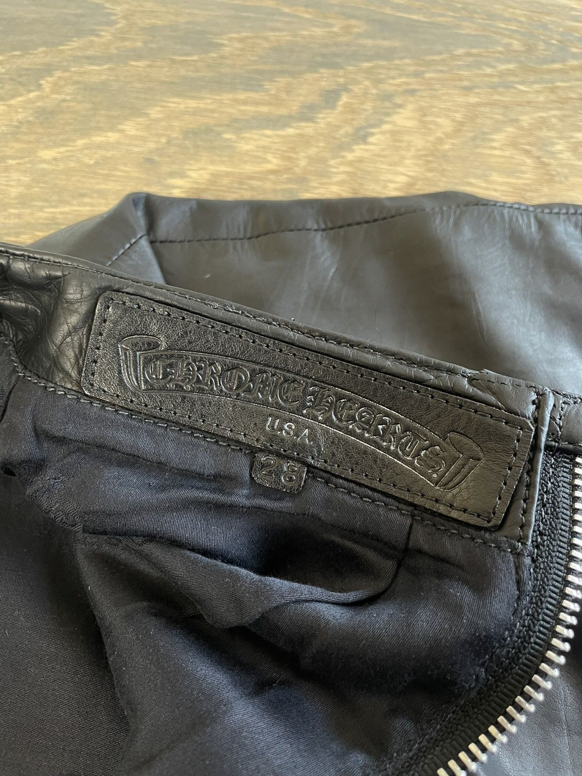 Chrome Hearts Chrome Hearts Leather Dagger Zip Skirt Size 28" / US 6 / IT 42 - 6 Thumbnail