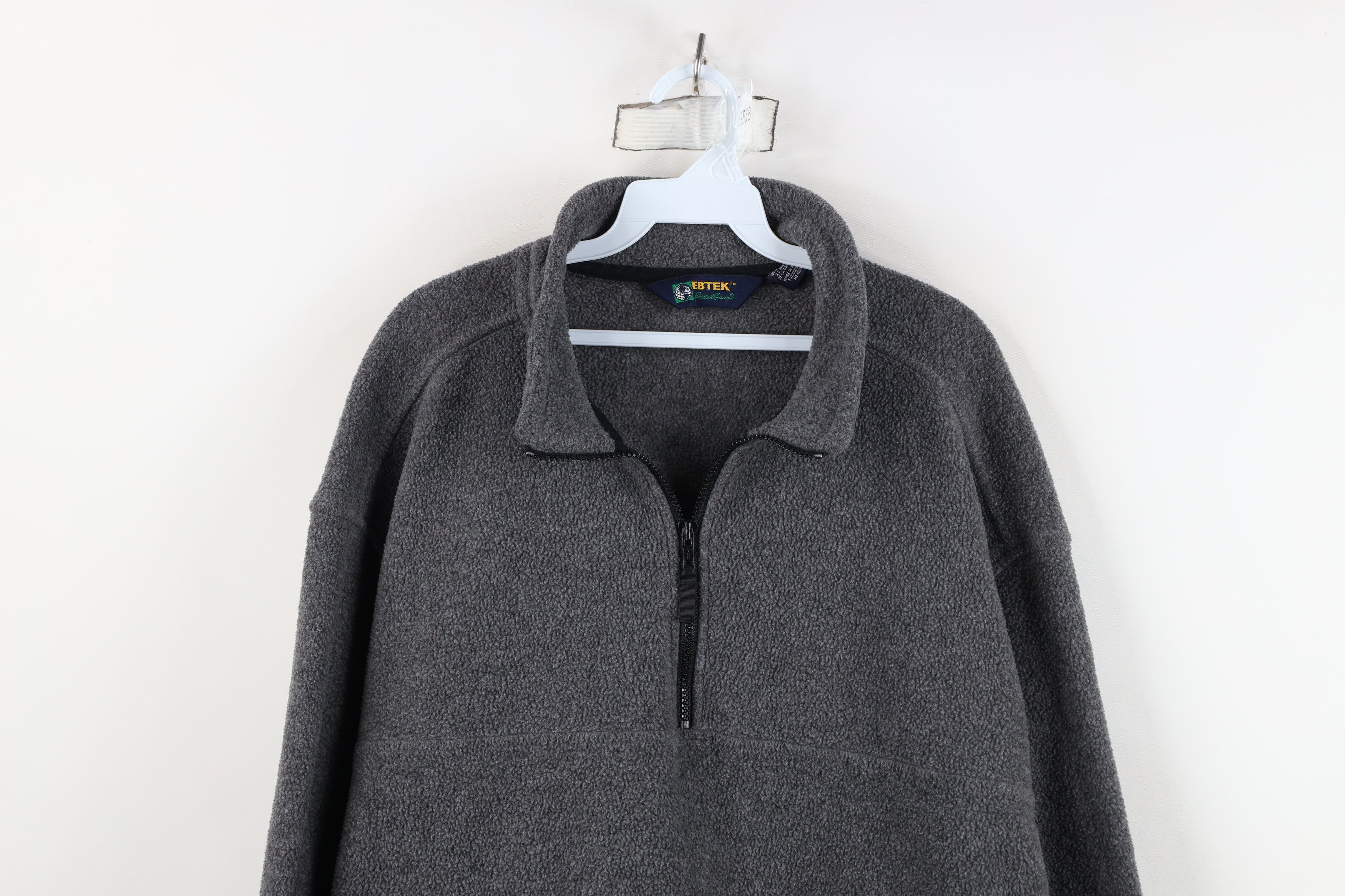 Eddie Bauer Vintage 90s Eddie Bauer EbTek Fleece Pullover Sweater Size US L / EU 52-54 / 3 - 2 Thumbnail
