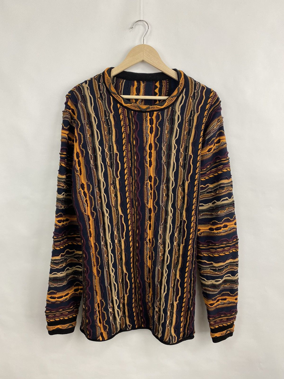 Coogi 🇺🇸 Vintage 90s Rare Sweater coogi style retro hype Y2K Size US L / EU 52-54 / 3 - 2 Thumbnail