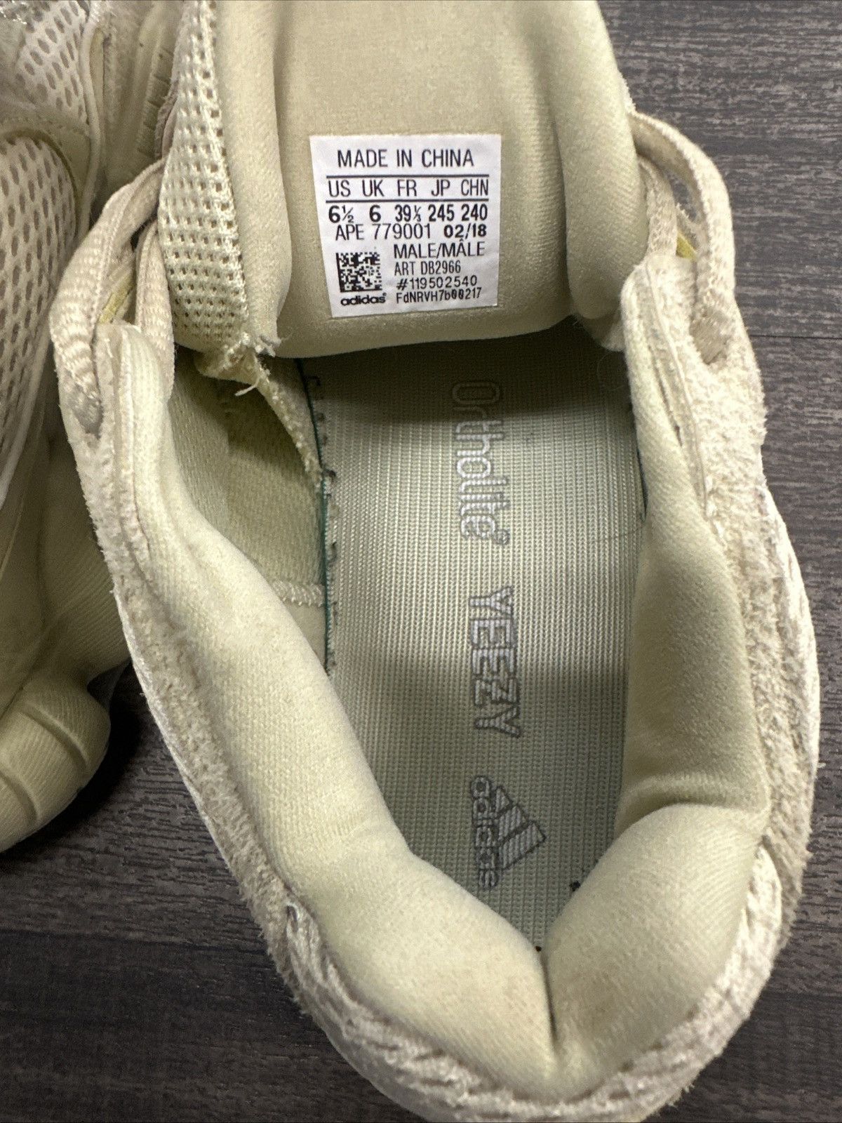 Adidas × Yeezy Adidas Yeezy Boost 500 “Super Moon Yellow” Size 6.5 Size US 6.5 / EU 39-40 - 5 Thumbnail