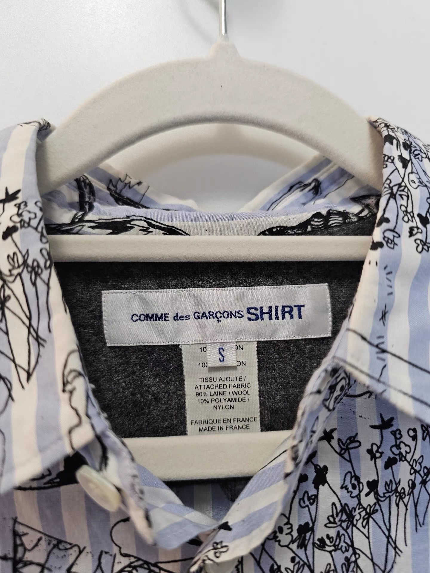Comme des Garcons Comme des Garçons Printed Shirt K30 Size US S / EU 44-46 / 1 - 4 Thumbnail