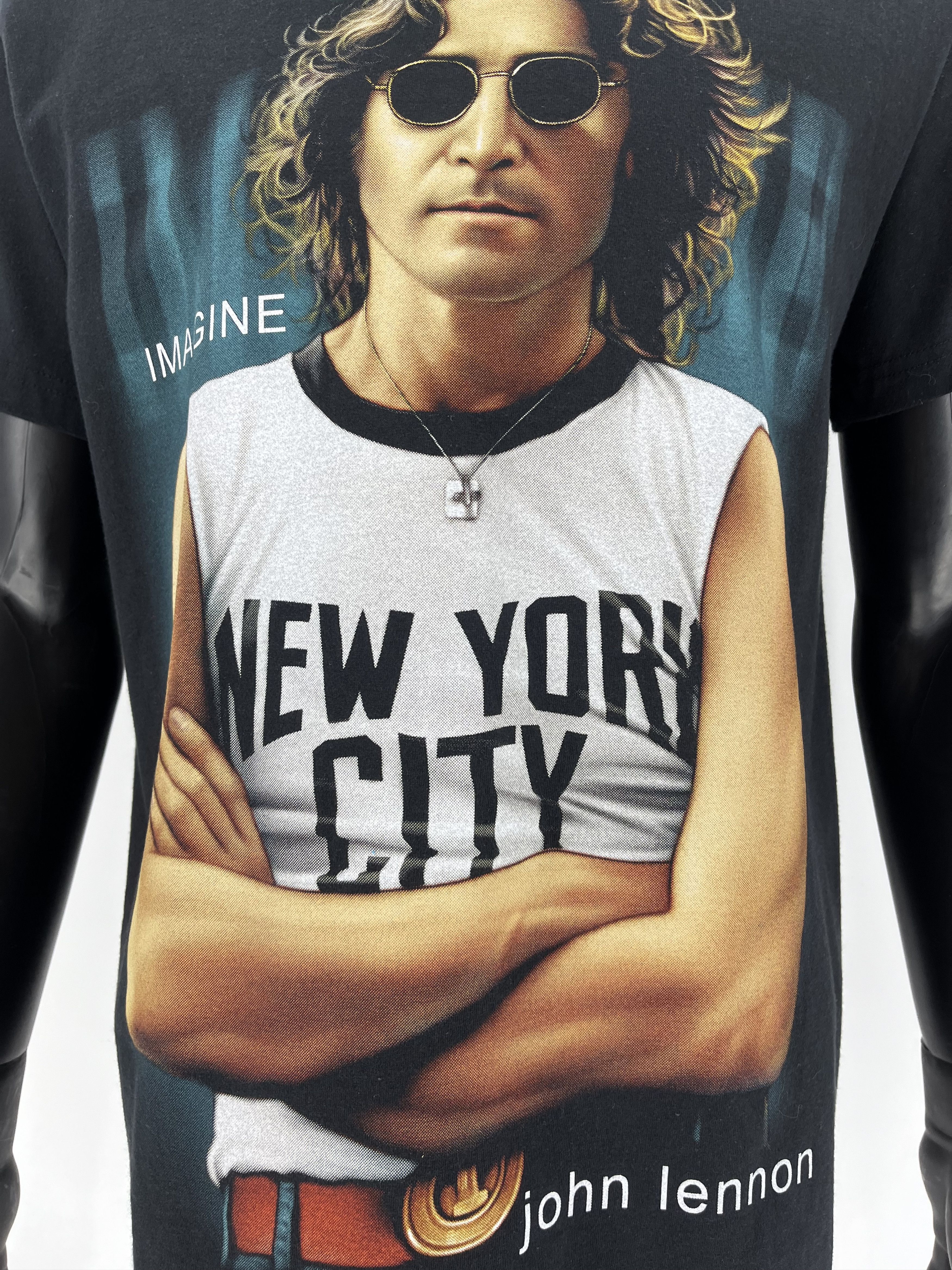 Vintage John Lennon All Over Print Vintage Tee Size US M / EU 48-50 / 2 - 7 Thumbnail