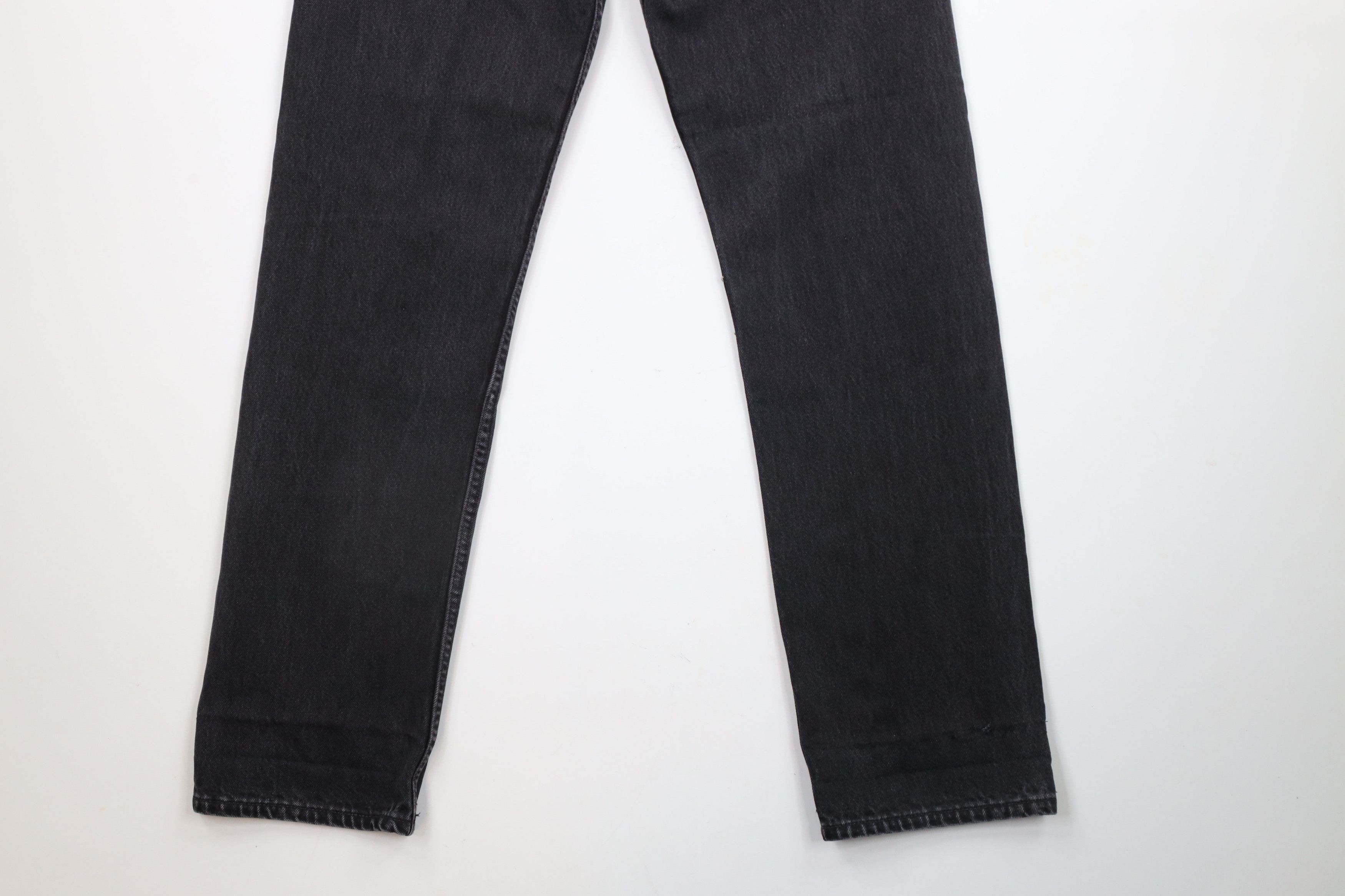 Levi's × Vintage Vintage 90s Levis 501xx Fit Button Fly Jeans Black USA Size US 32 / EU 48 - 13 Thumbnail