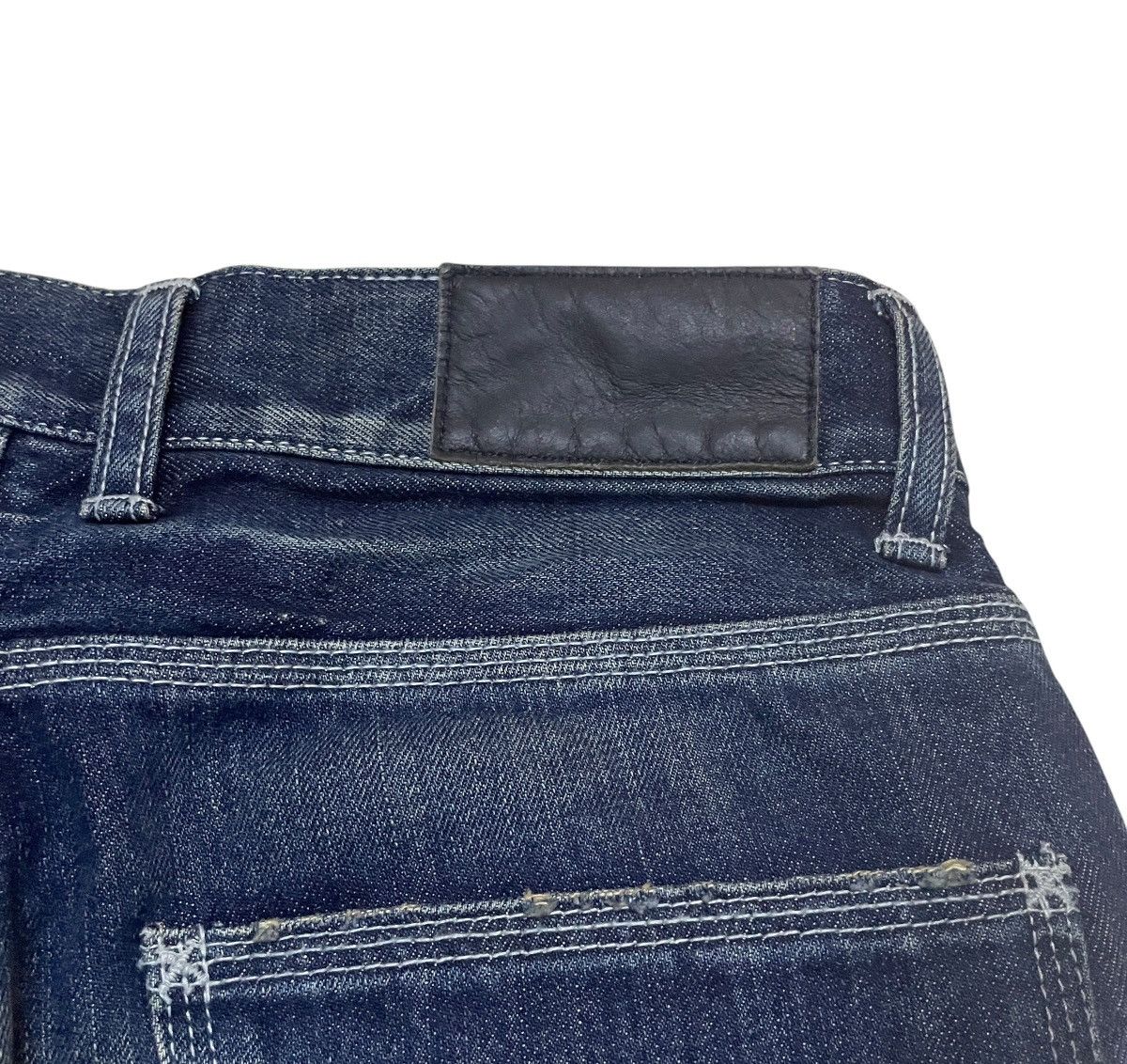 Le Grande Bleu (L.G.B.) Rare Vintage Japanese Brand Urban Craft Flared Jeans 2000s Size US 30 / EU 46 - 9 Thumbnail