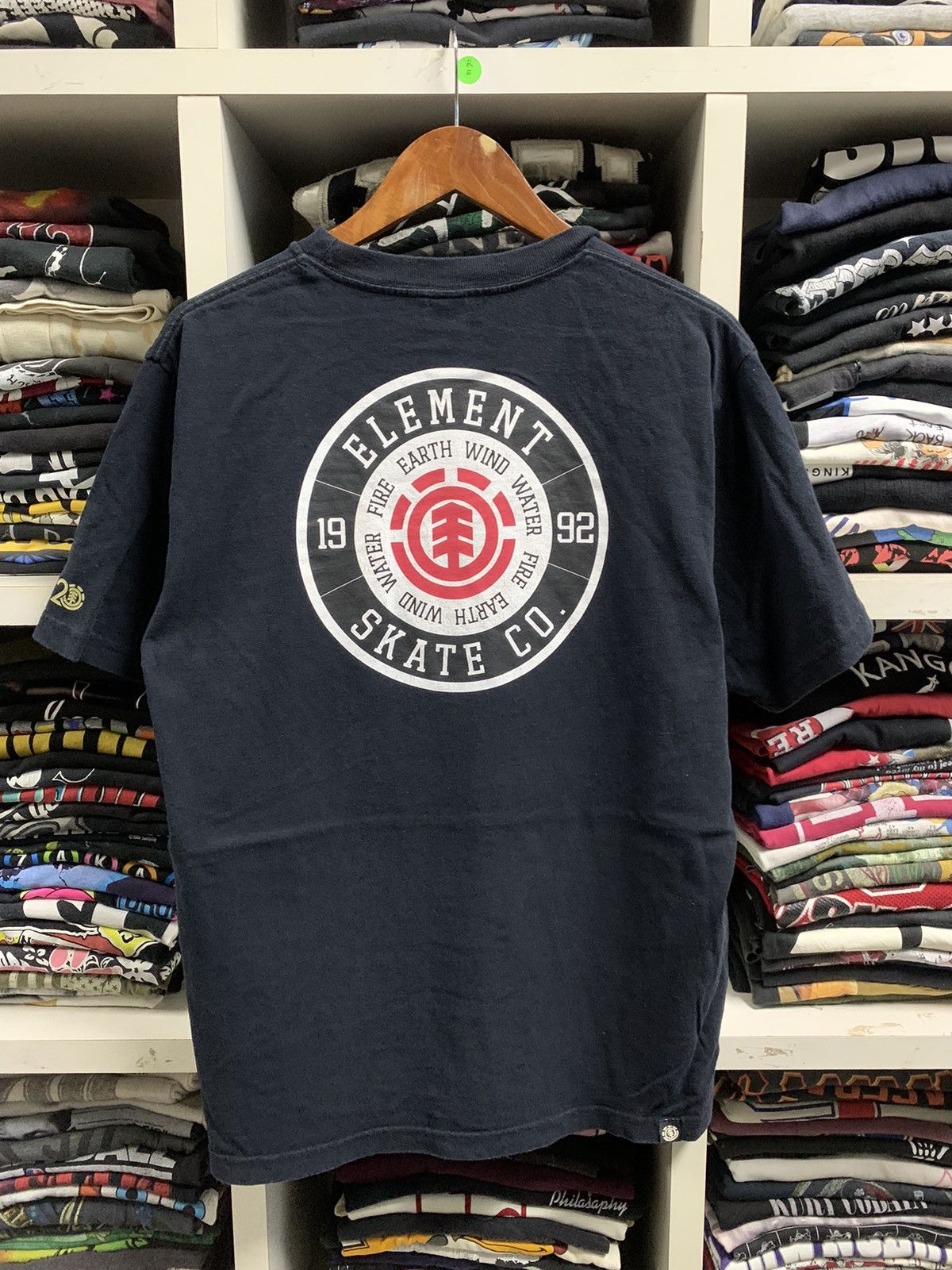 Element Vintage Element big logo t-shirt Size US L / EU 52-54 / 3 - 8 Thumbnail