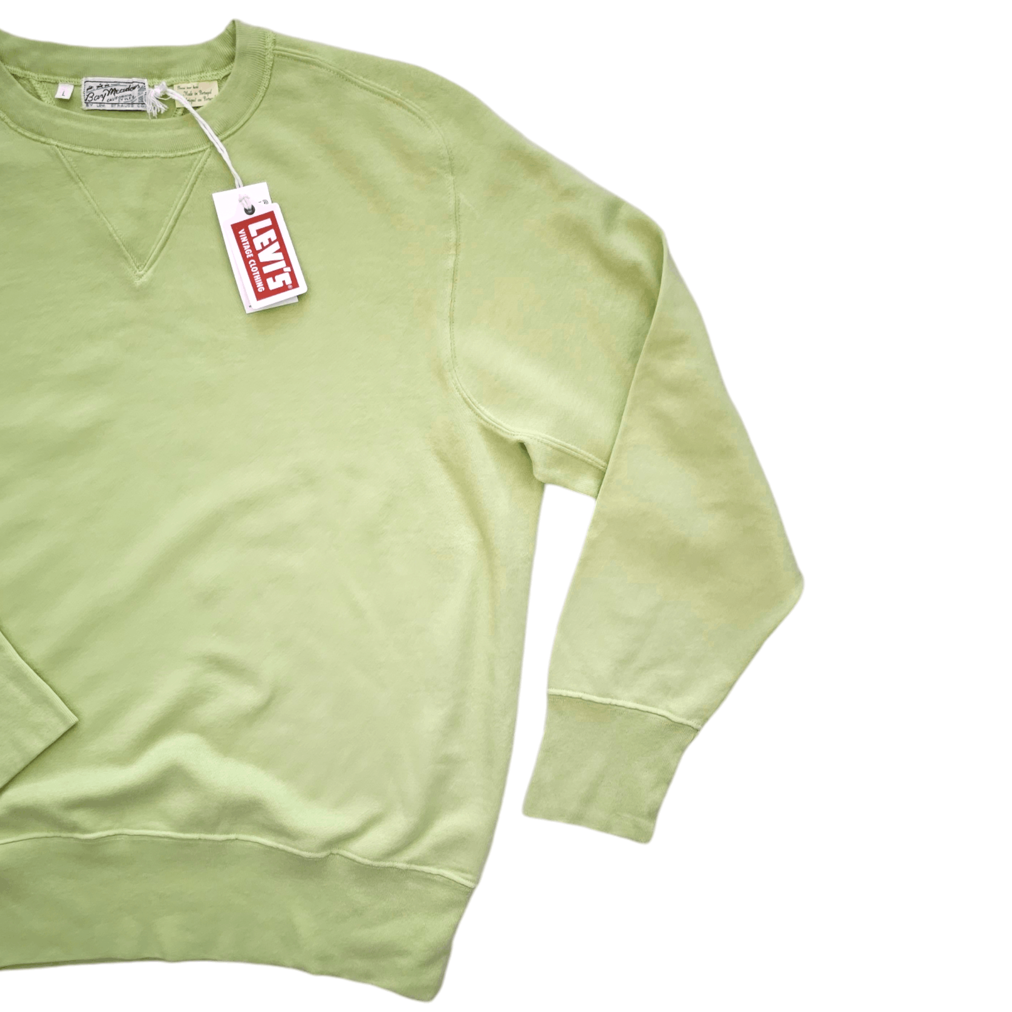 Levi's Vintage Clothing Levi's Vintage Clothing Bay Meadows Sweatshirt Green SS20 Size US L / EU 52-54 / 3 - 2 Thumbnail