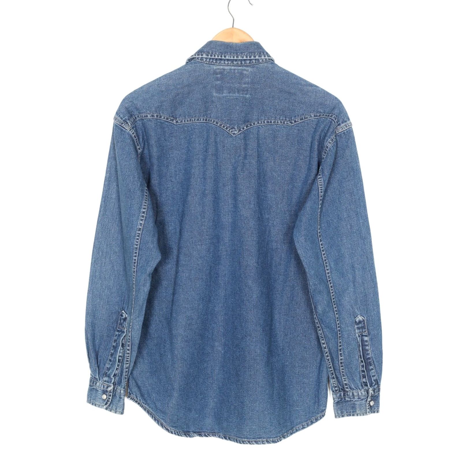 Levi's VINTAGE Levi’s Western Denim Shirt Men S Long Sleeve BLUE VR2379 Size US S / EU 44-46 / 1 - 3 Thumbnail