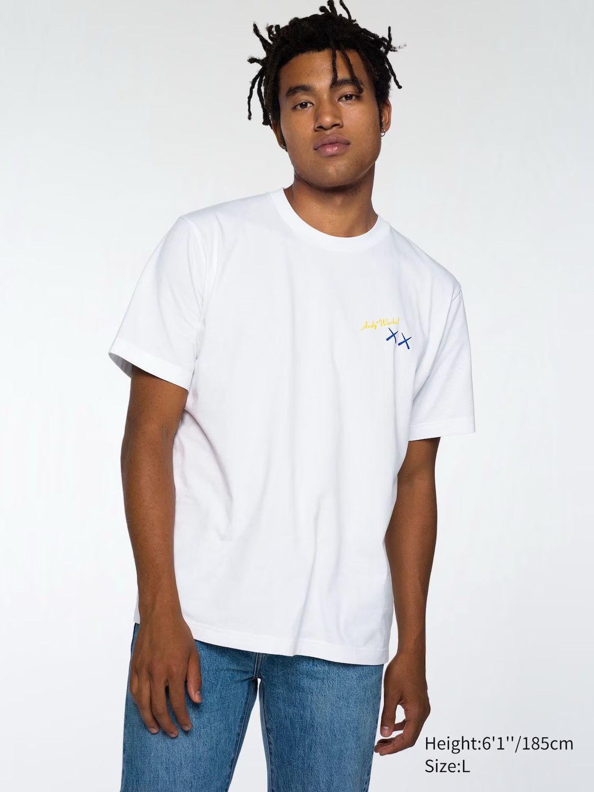 Andy Warhol × Kaws × Uniqlo Kaws x Uniqlo x Andy Warhol T-shirt Blue Size US S / EU 44-46 / 1 - 2 Thumbnail