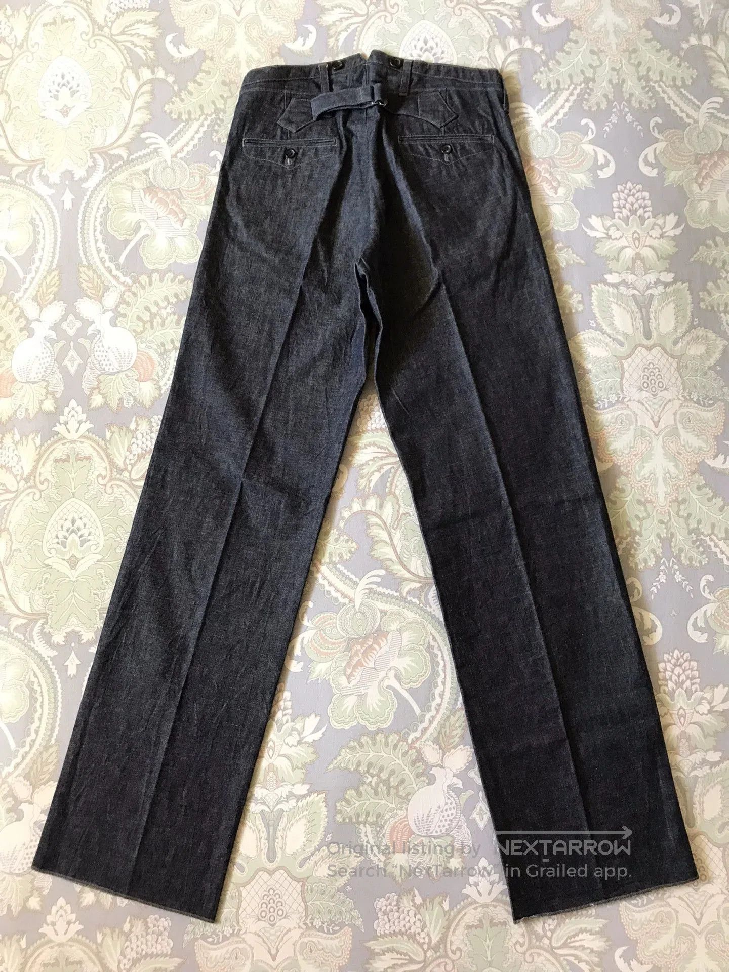 Visvim Adjustable Loose Straight Denim Cargo Pants. Size US 30 / EU 46 - 5 Thumbnail