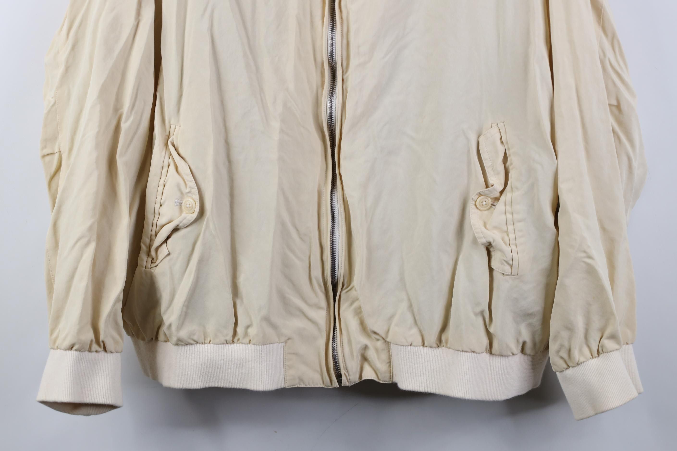 Vintage Vintage Bugatchi Uomo Resistant Silk Pebble Bomber Jacket Size US XL / EU 56 / 4 - 3 Thumbnail