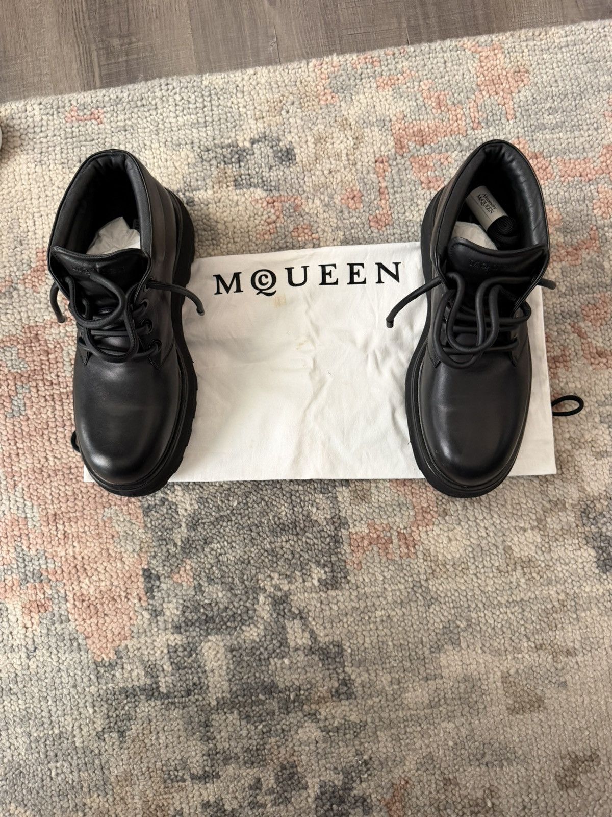 Alexander McQueen Alexander McQueen Sofa Oversized-Sole Lace-Up Shoes Size US 12 / EU 45 - 1 Thumbnail