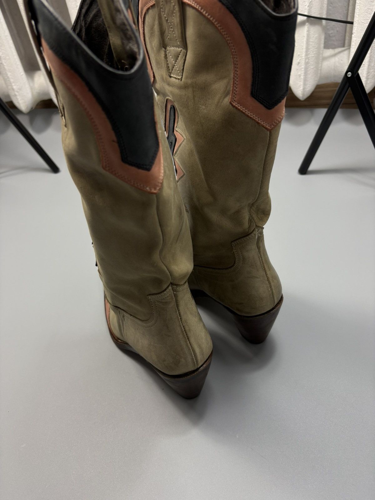 Sancho Boots SANCHO Cowboystiefel Goodyear Welted Western Vintage Boots Size US 8 / IT 38 - 15 Thumbnail