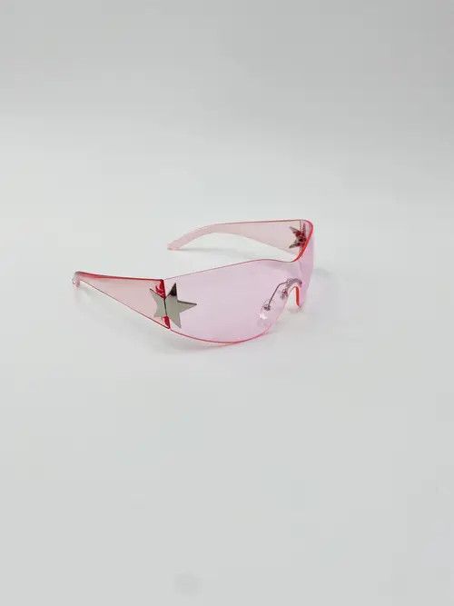 VIBE Star Frame Rimless Sunglasess Vintage y2k 90’s Size ONE SIZE - 3 Thumbnail