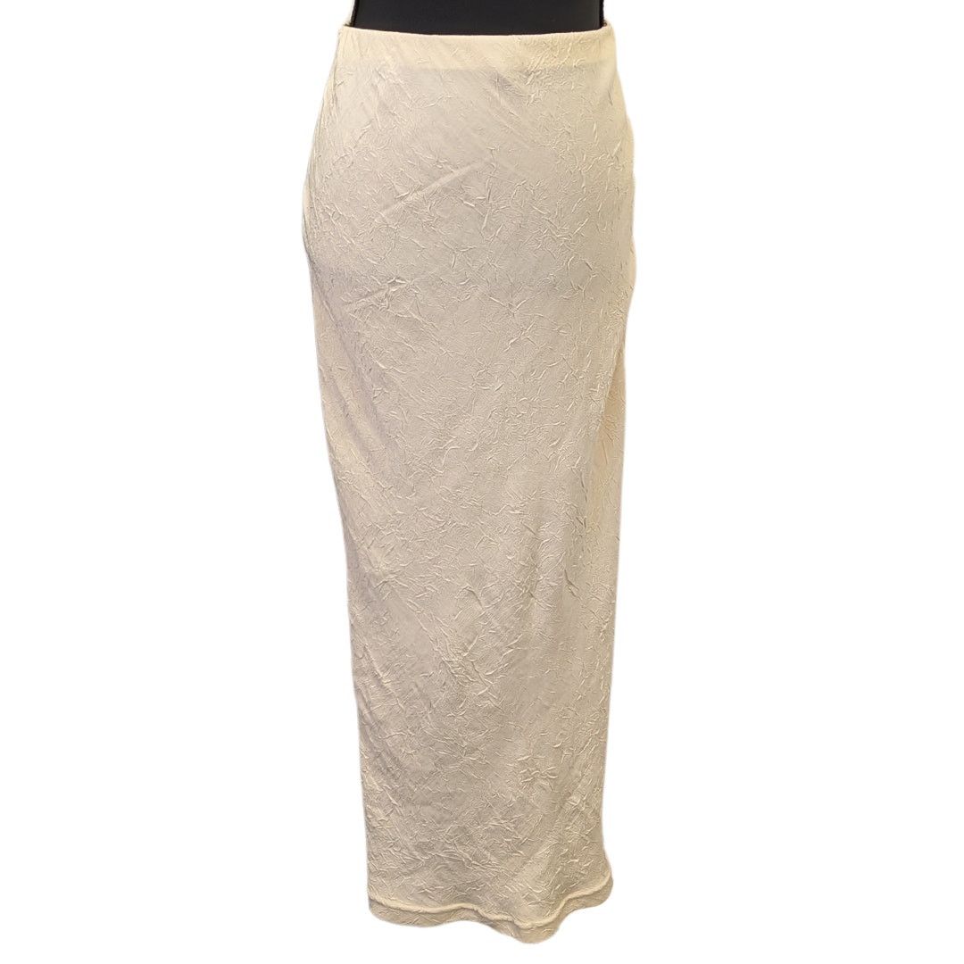 Urban Outfitters Vintage Urban Outfitters Foldover Waist Textured Maxi Skirt Size 26" / US 2 / IT 38 - 1 Thumbnail