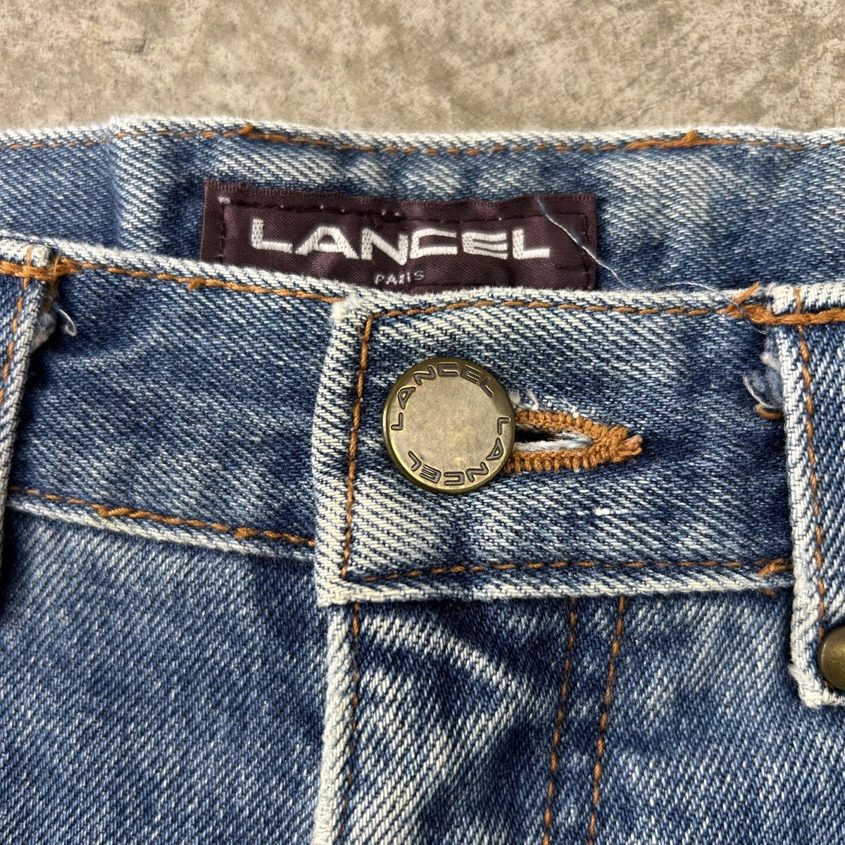 Lancel 1990s Lancel - Baggy Denim Jeans Size US 30 / EU 46 - 8 Thumbnail