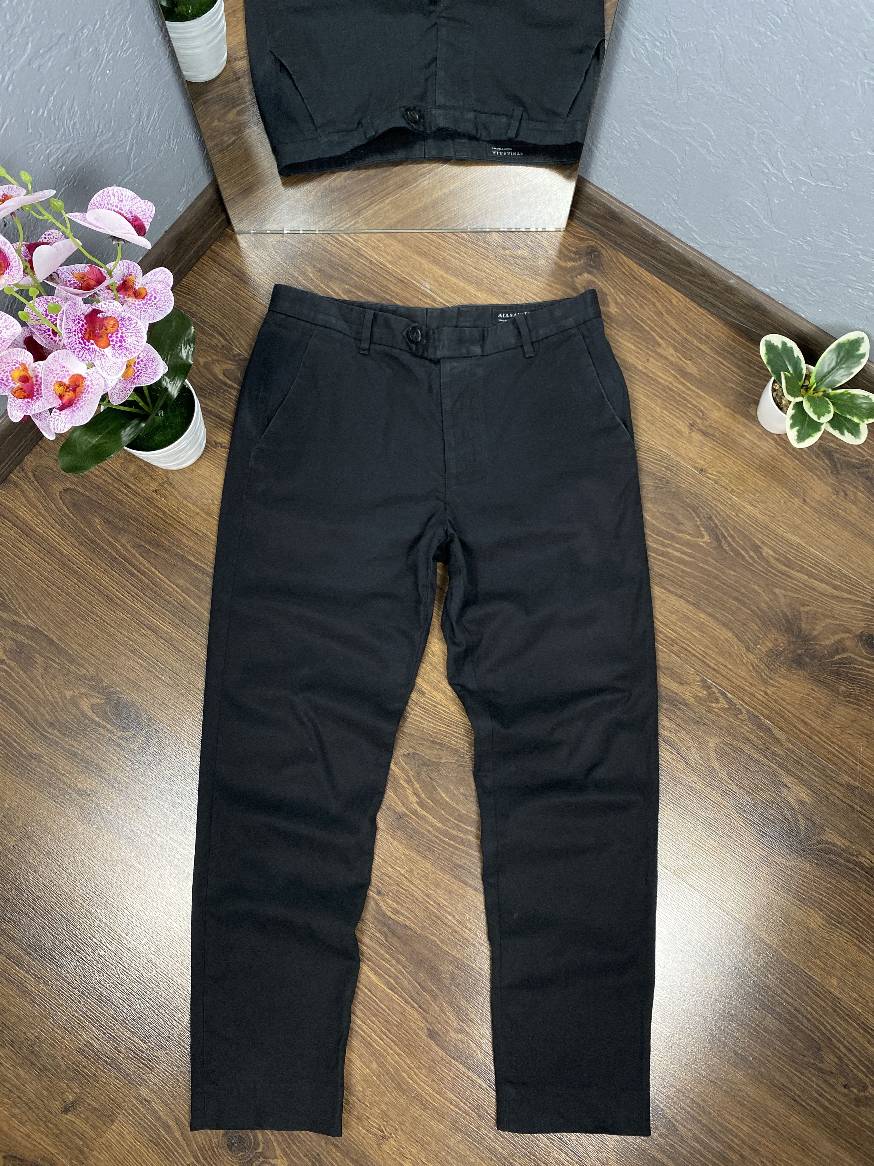 Allsaints Allsaints Kato Trousers classic chino pants Size US 28 / EU 44 - 1 Thumbnail