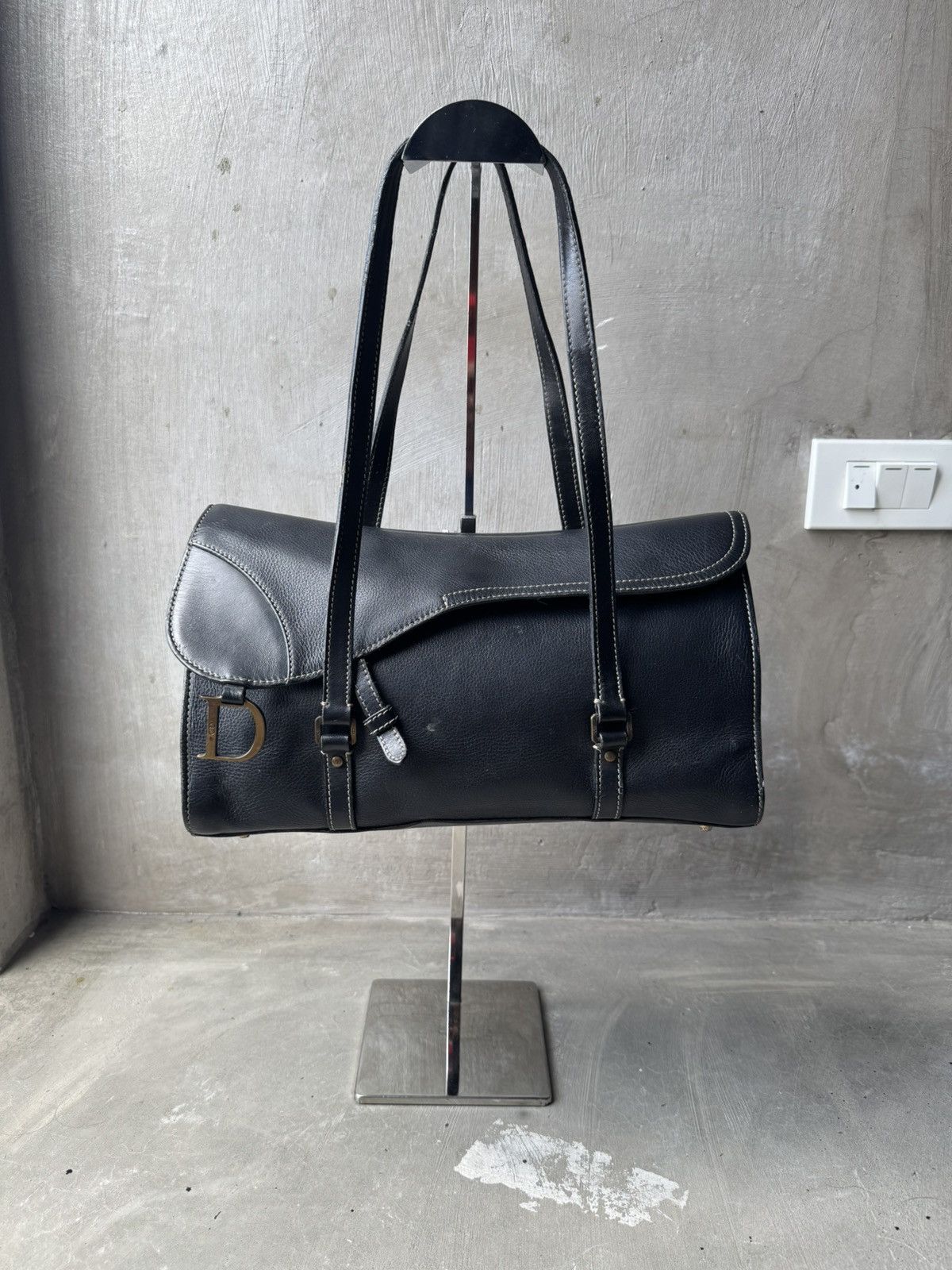 Dior Dior - Saddle Bag Calfskin Leather 2003 Size ONE SIZE - 1 Thumbnail