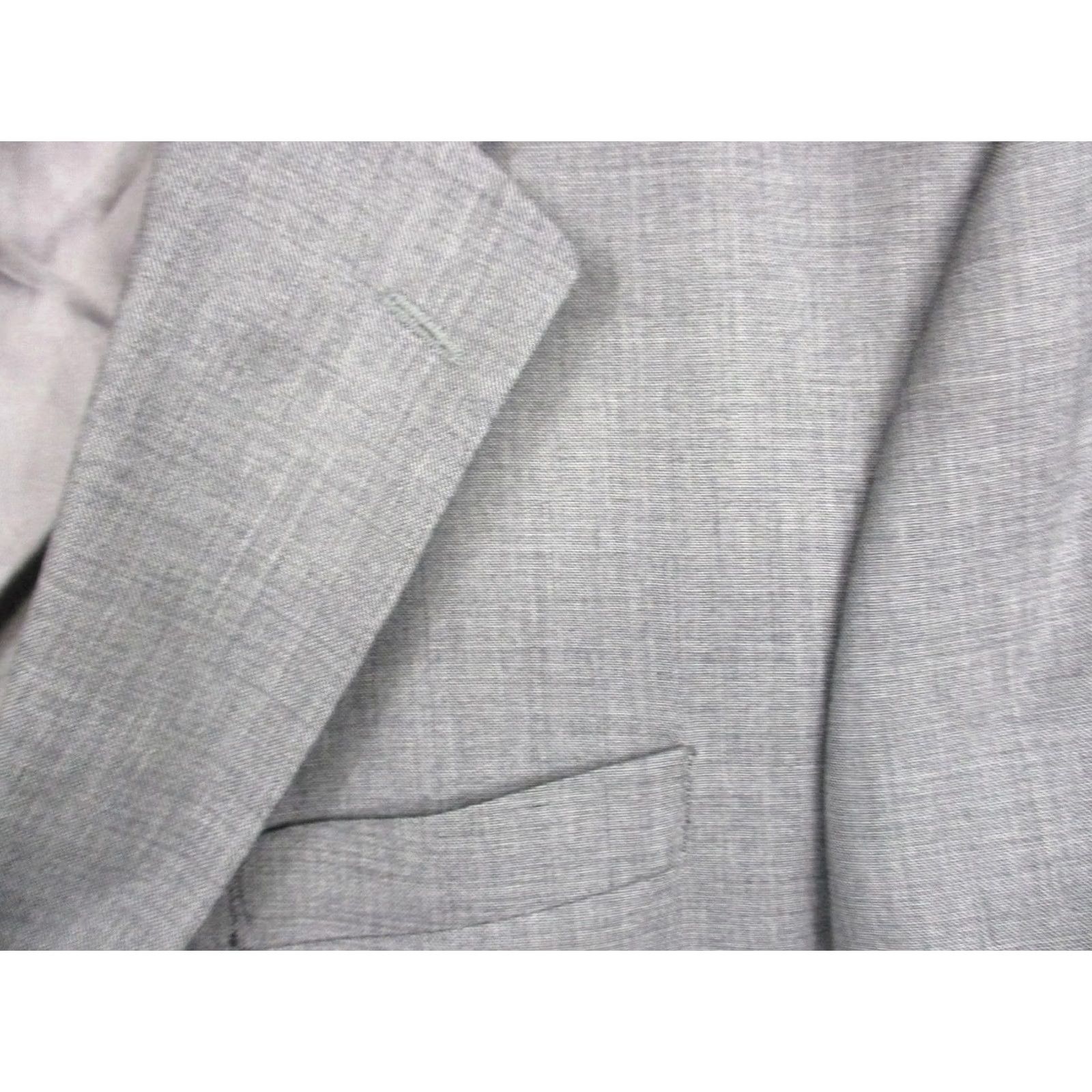 Ralph Lauren Lauren Ralph Lauren Blazer Mens 44 Regular Gray Wool Cashmere Sport Coat Jacket Size 44R - 2 Thumbnail