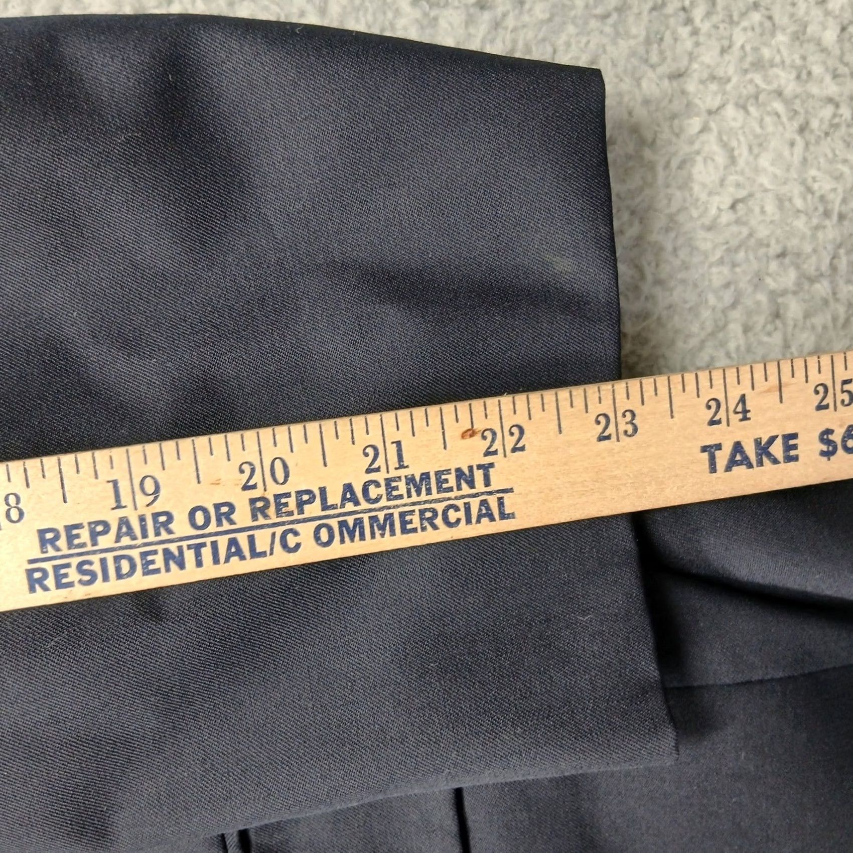 Jack Victor Jack Victor Blazer Big & Tall 52R Navy Wool Button Size 52R - 7 Thumbnail