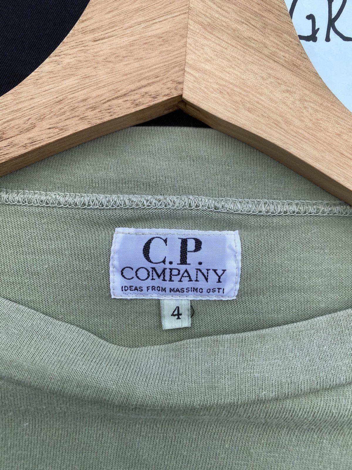 C.P. Company Vintage C.P Company Spring Summer 1991 Longsleeve Tshirt Size US L / EU 52-54 / 3 - 8 Thumbnail