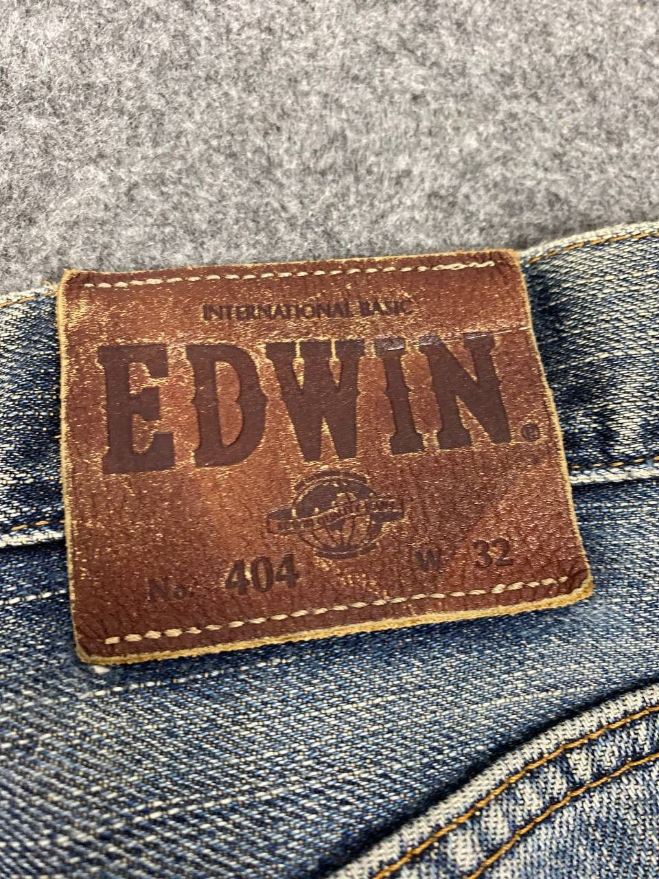 Edwin vintage edwin 404 rusty style denim nice design Size US 34 / EU 50 - 4 Thumbnail