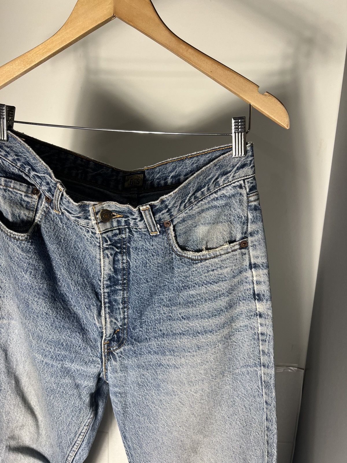 Levi's Vintage Clothing × Vintage VERY RARE LEVIS 737 SILVER TAB DENIM SKINNY JEANS DESIGNER Size US 34 / EU 50 - 2 Thumbnail