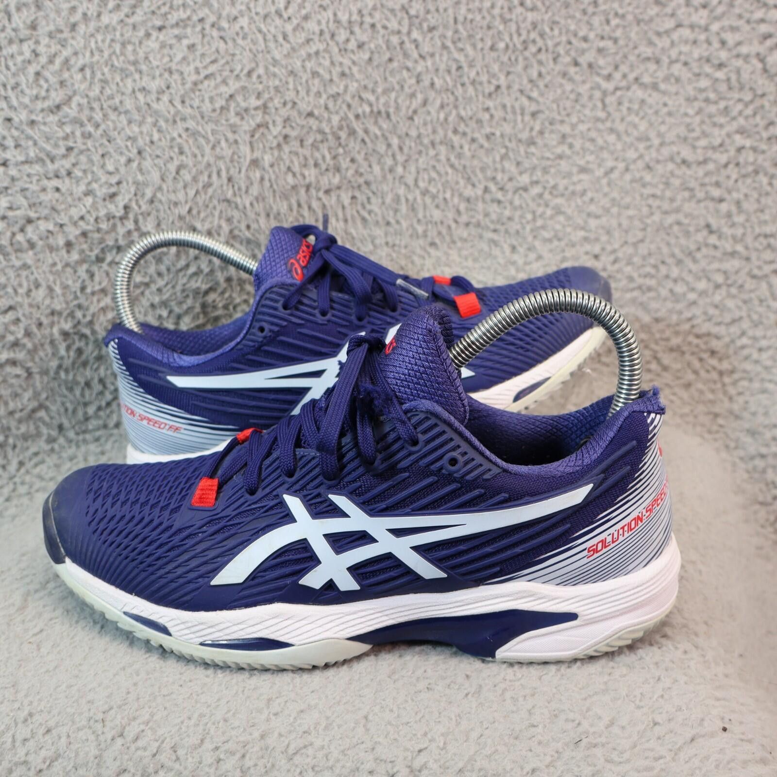 Asics ASICS Women sz 7 Solution Speed FF 2 Tennis Blue Soft Sky Size US 7 / IT 37 - 1 Thumbnail
