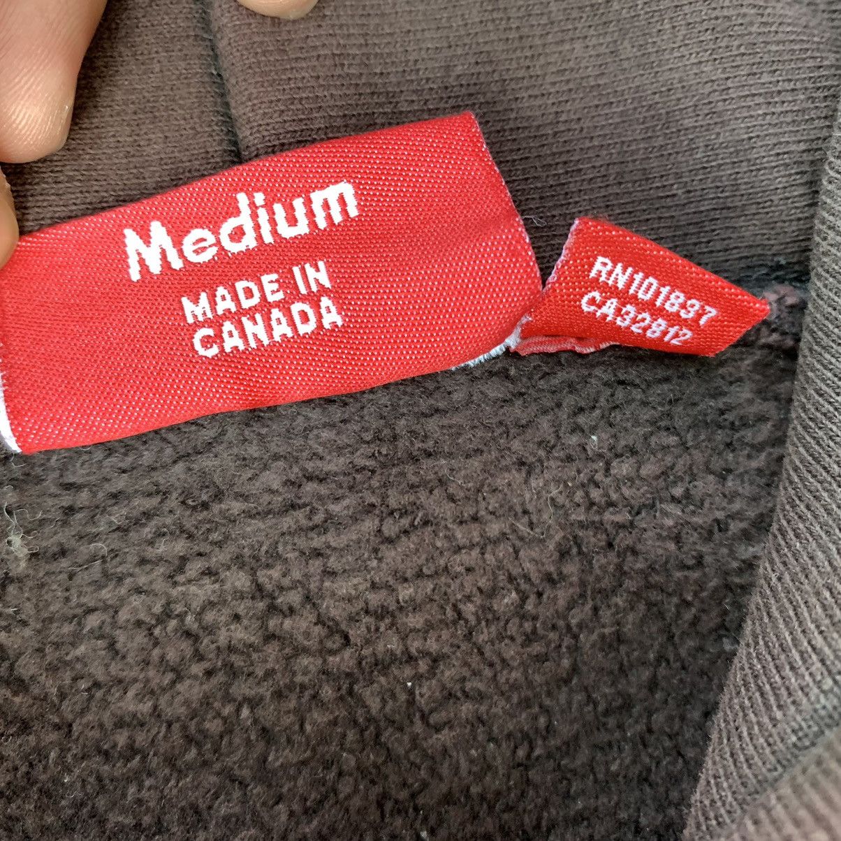 Supreme Rare! Vintage Faded Supreme Gothic Hoodie Embroidery Logo Size US M / EU 48-50 / 2 - 12 Thumbnail