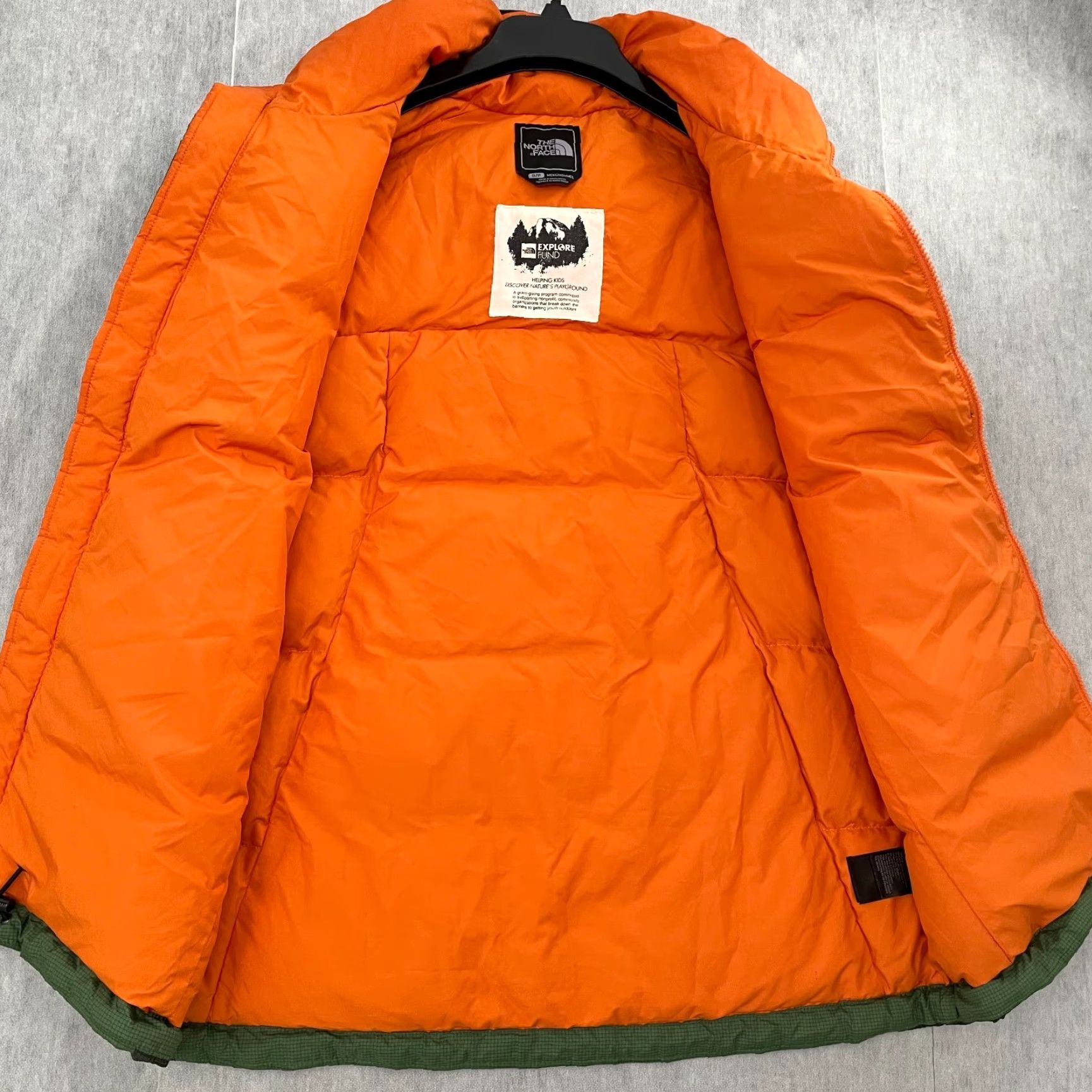 The North Face The North Face Vest Adult Small Green 550 Tech Down Puffer Full Zip Stow Mens S Size US S / EU 44-46 / 1 - 2 Thumbnail