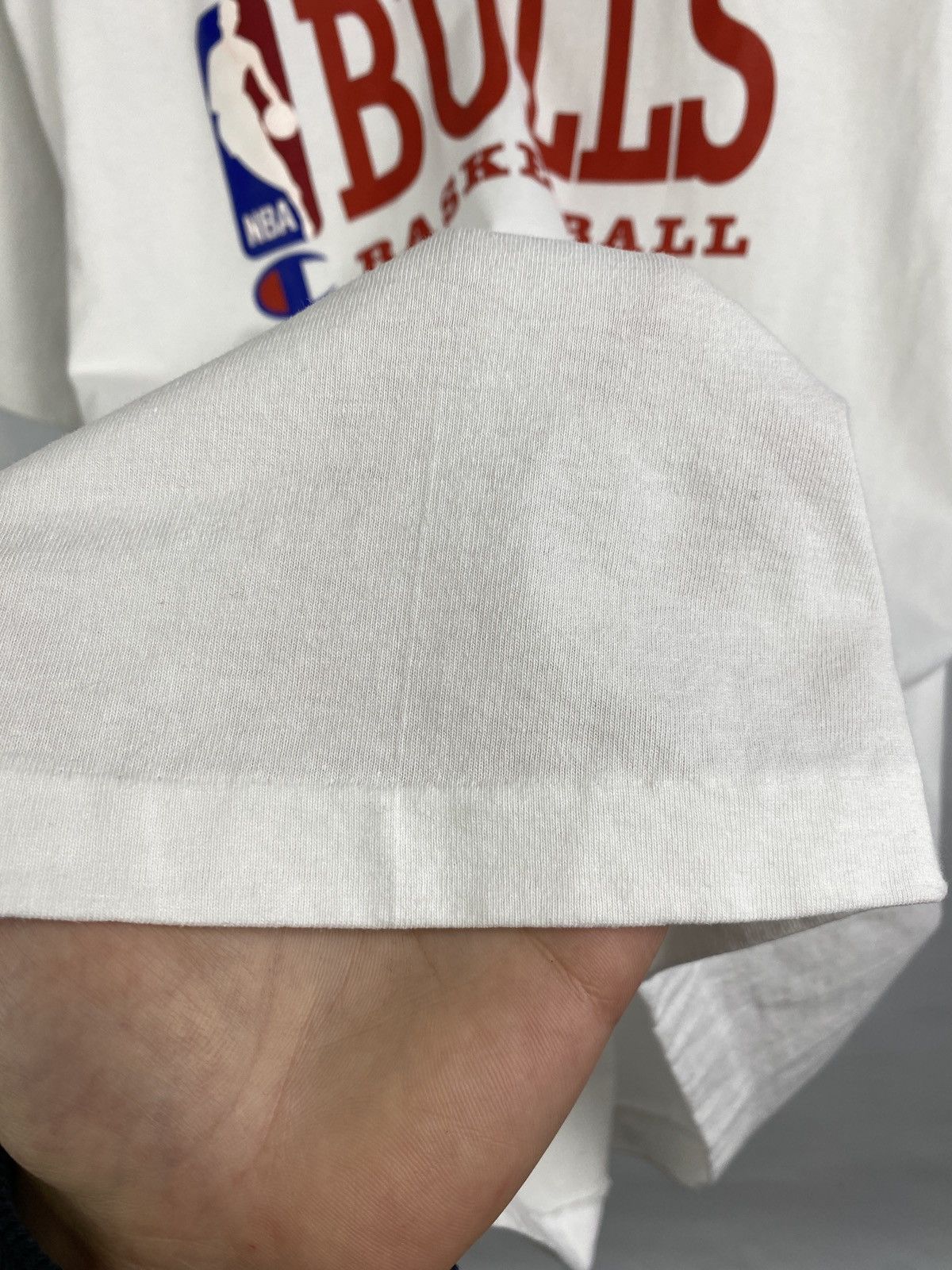 Champion 🇺🇸 Vintage 90s Chicago Bulls Champion Rare Retro T-Shirt Size US L / EU 52-54 / 3 - 9 Thumbnail