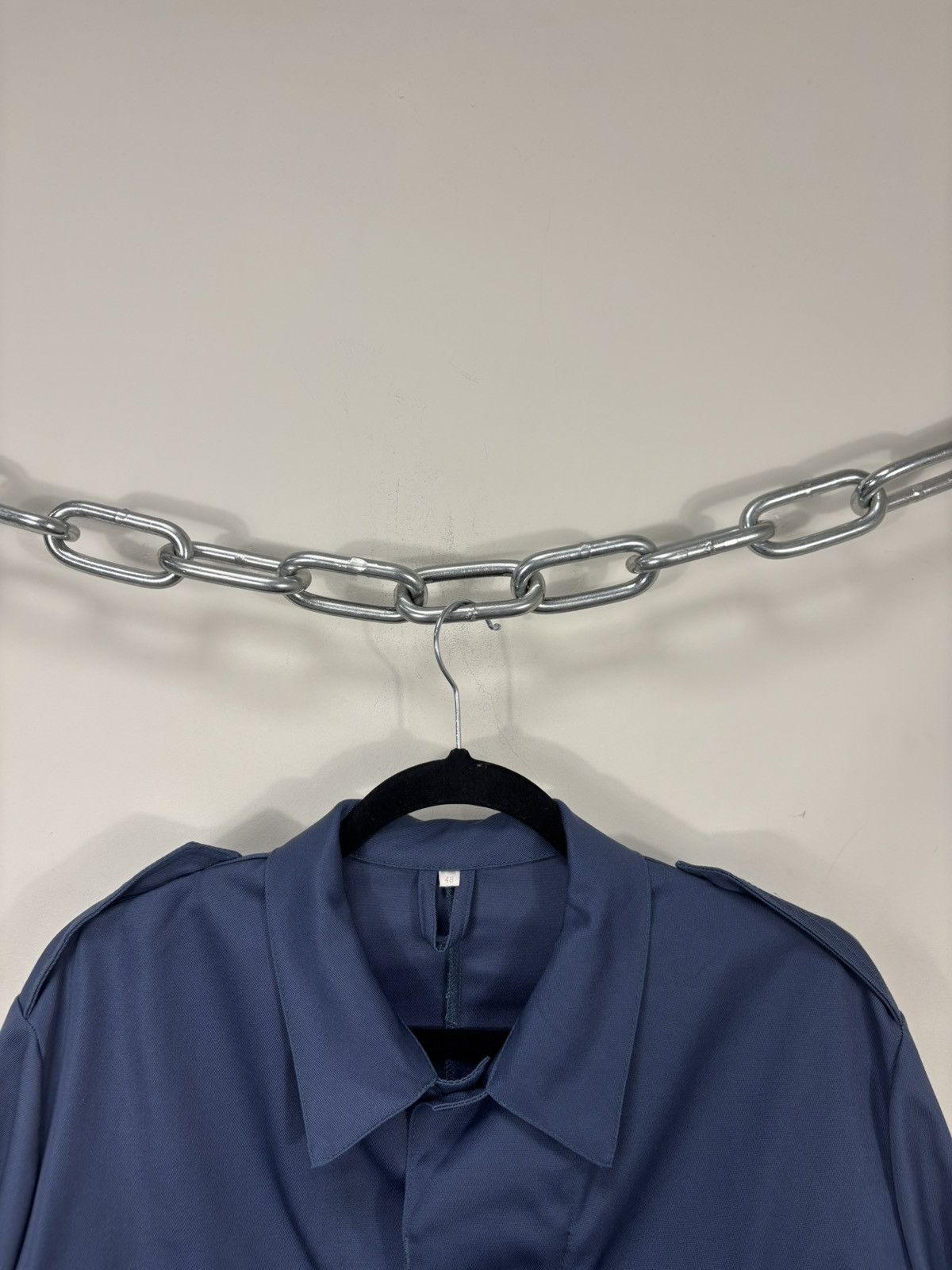 Other Vintage German Workwear Blue Utility Jacket Chore Coat Size US M / EU 48-50 / 2 - 5 Thumbnail