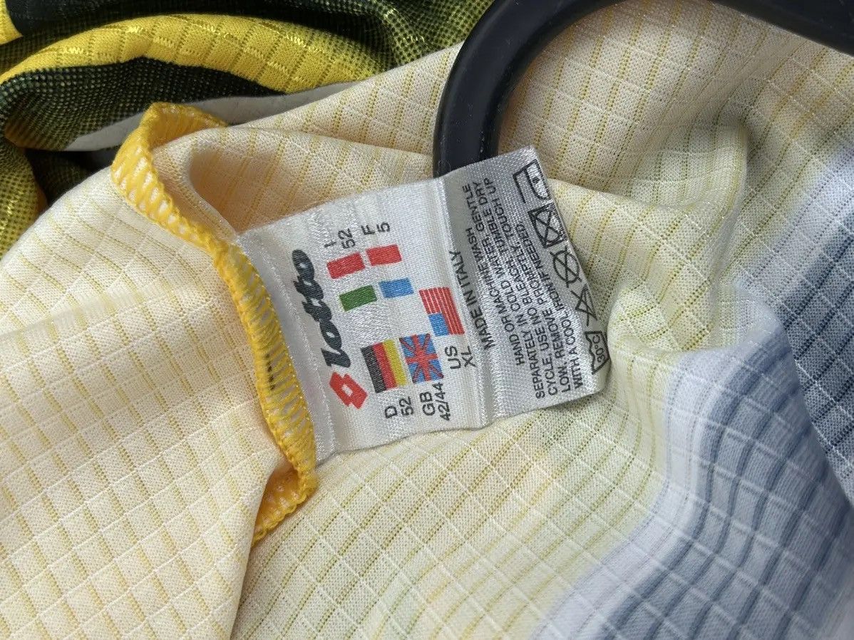 Lotto Sport 90s Vintage Lotto Italian Team Retro Player Issue Jersey Size US XL / EU 56 / 4 - 8 Thumbnail