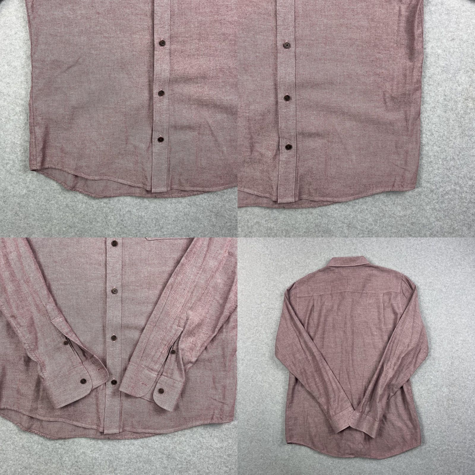 TravisMathew Travis Mathew Shirt Mens Medium Purple Long Sleeve Button-Up Casual Two Pocket Size US M / EU 48-50 / 2 - 8 Thumbnail