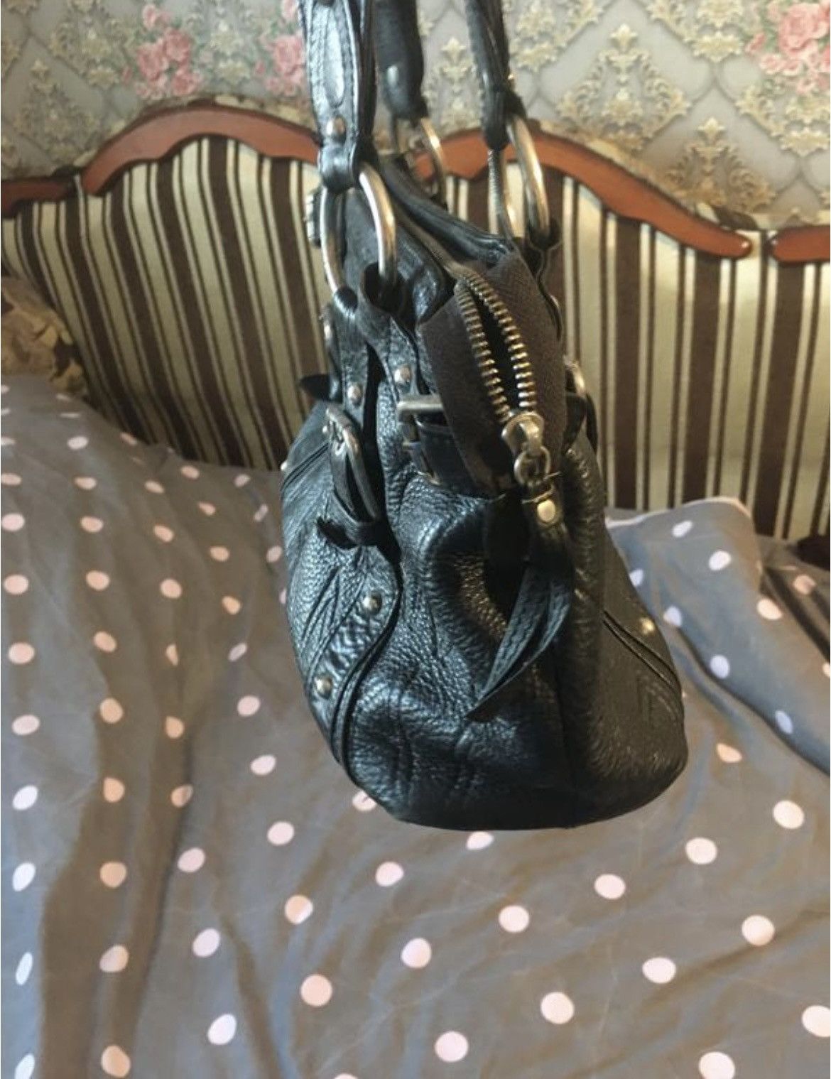 Dolce & Gabbana × Japanese Brand × Vintage Vintage Dolce & Gabbana leather monogram tote bag Size ONE SIZE - 5 Thumbnail