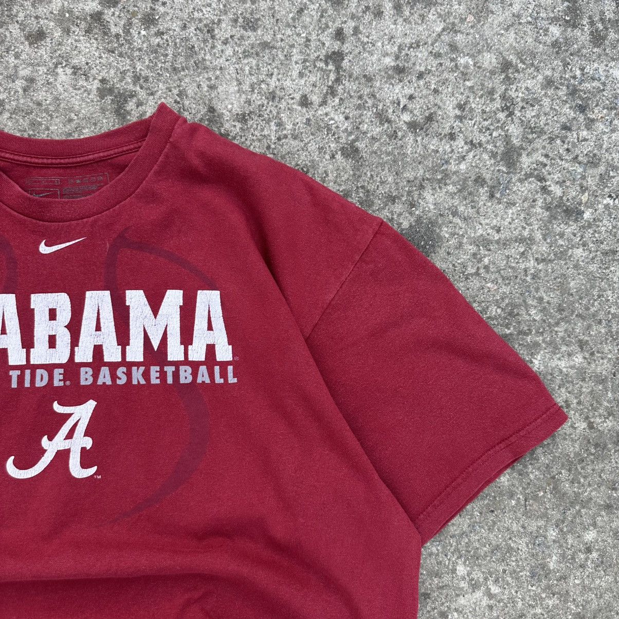Y/Project Vintage Nike Alabama T-shirt Crimson Tide Basketball Y2K 00s Size US L / EU 52-54 / 3 - 4 Thumbnail