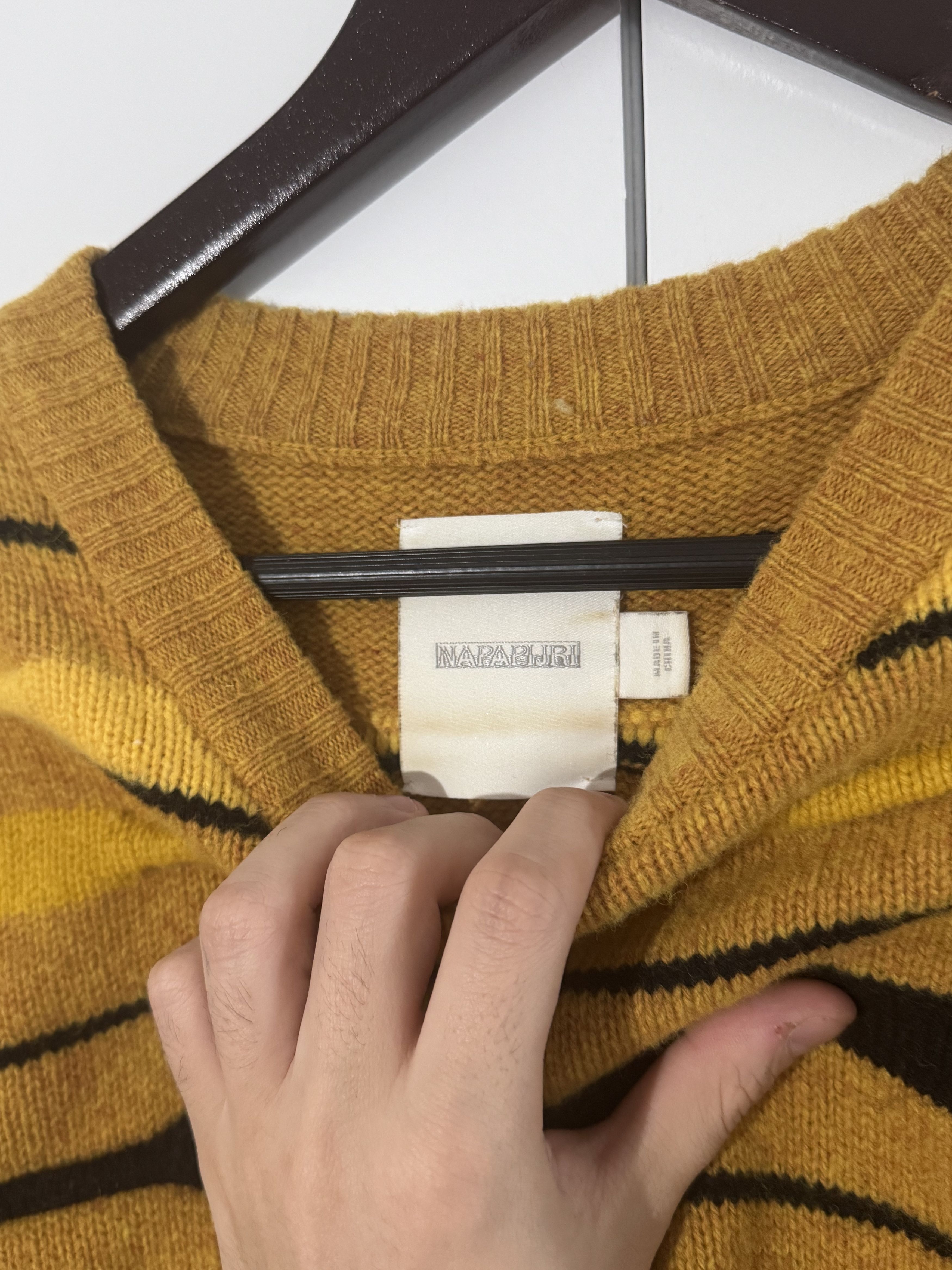 Martine Rose × Napapijri Martine Rose Napa D-Caracal Striped Sweater Size US L / EU 52-54 / 3 - 3 Thumbnail