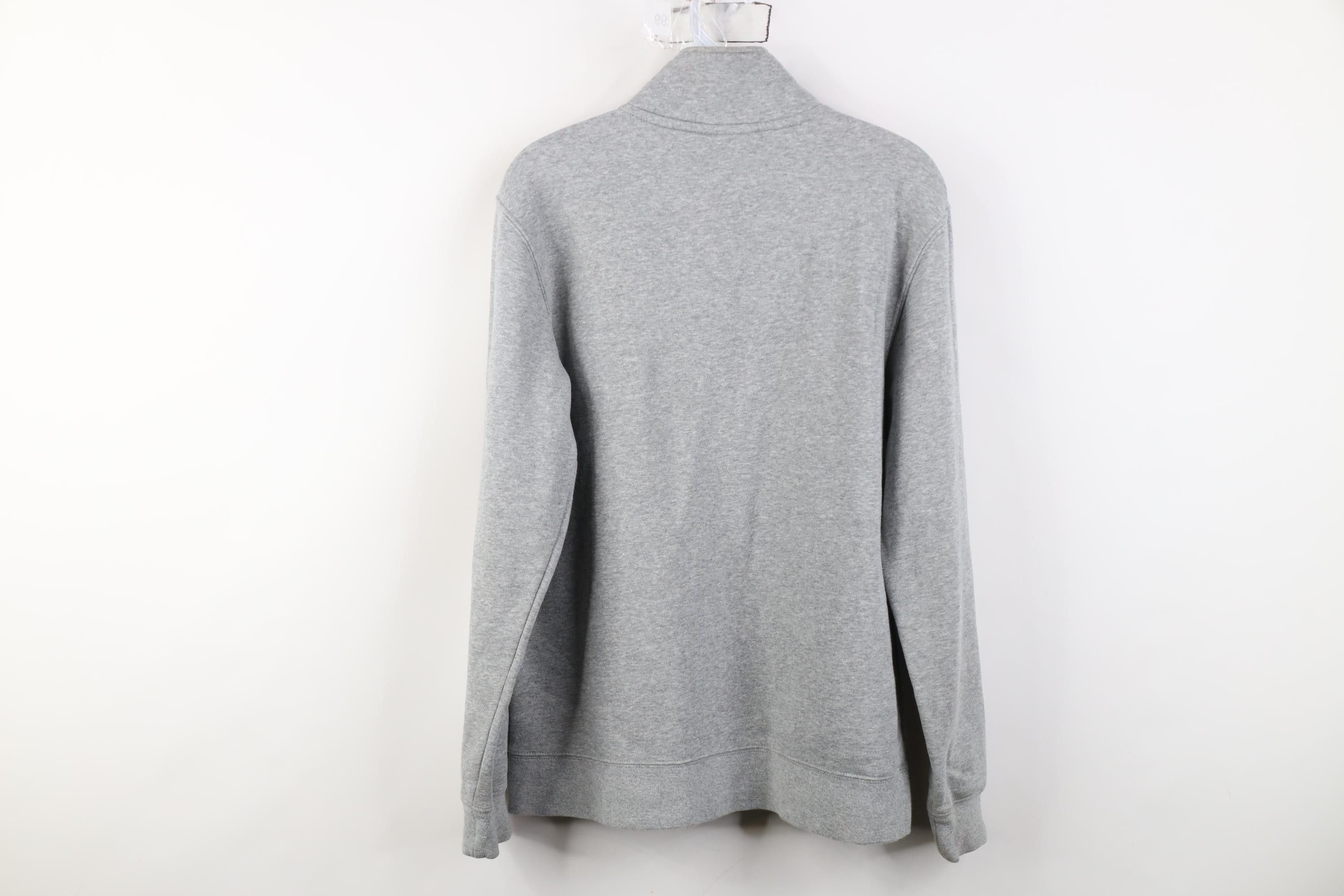 Nike Vintage Y2K Nike Scott Mini Swoosh 1/2 Zip Sweatshirt Gray Size US S / EU 44-46 / 1 - 13 Thumbnail