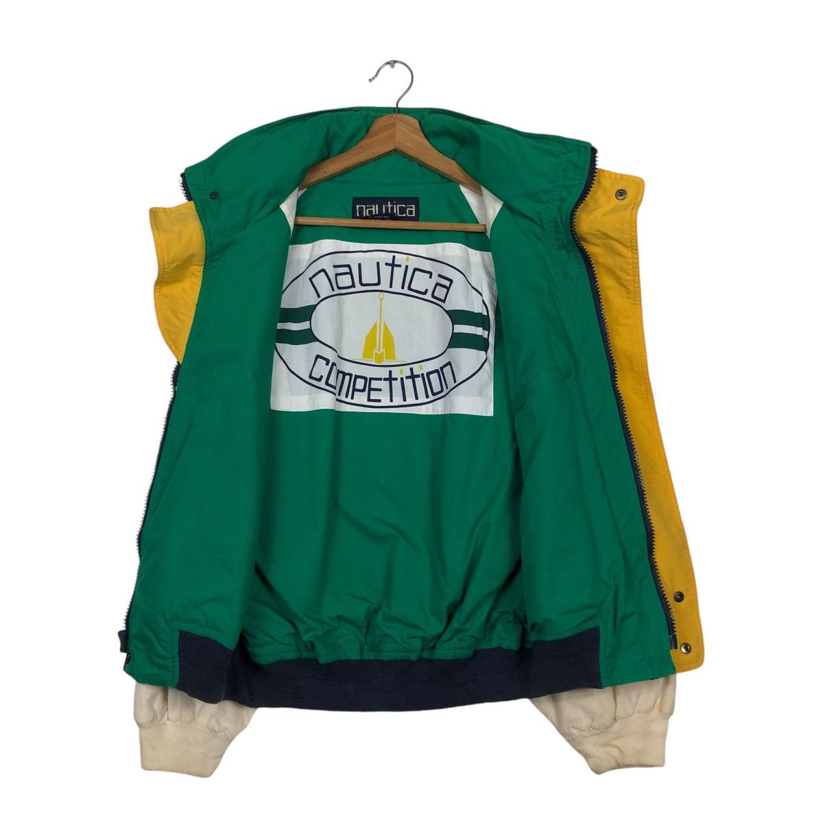 Japanese Brand 🔥VINTAGE BOMBER JACKET NAUTICA BLANKET MULTI COLOUR Size US S / EU 44-46 / 1 - 13 Thumbnail