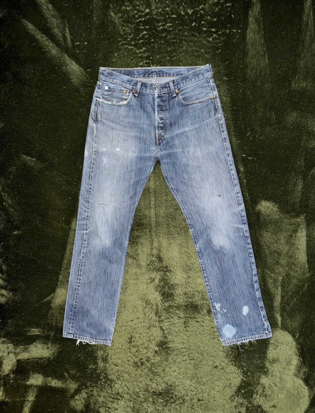 Levi's [W32/L32] Levi’s 501 Bleached Vintage Washed Denim Pants Size US 32 / EU 48 - 1 Thumbnail