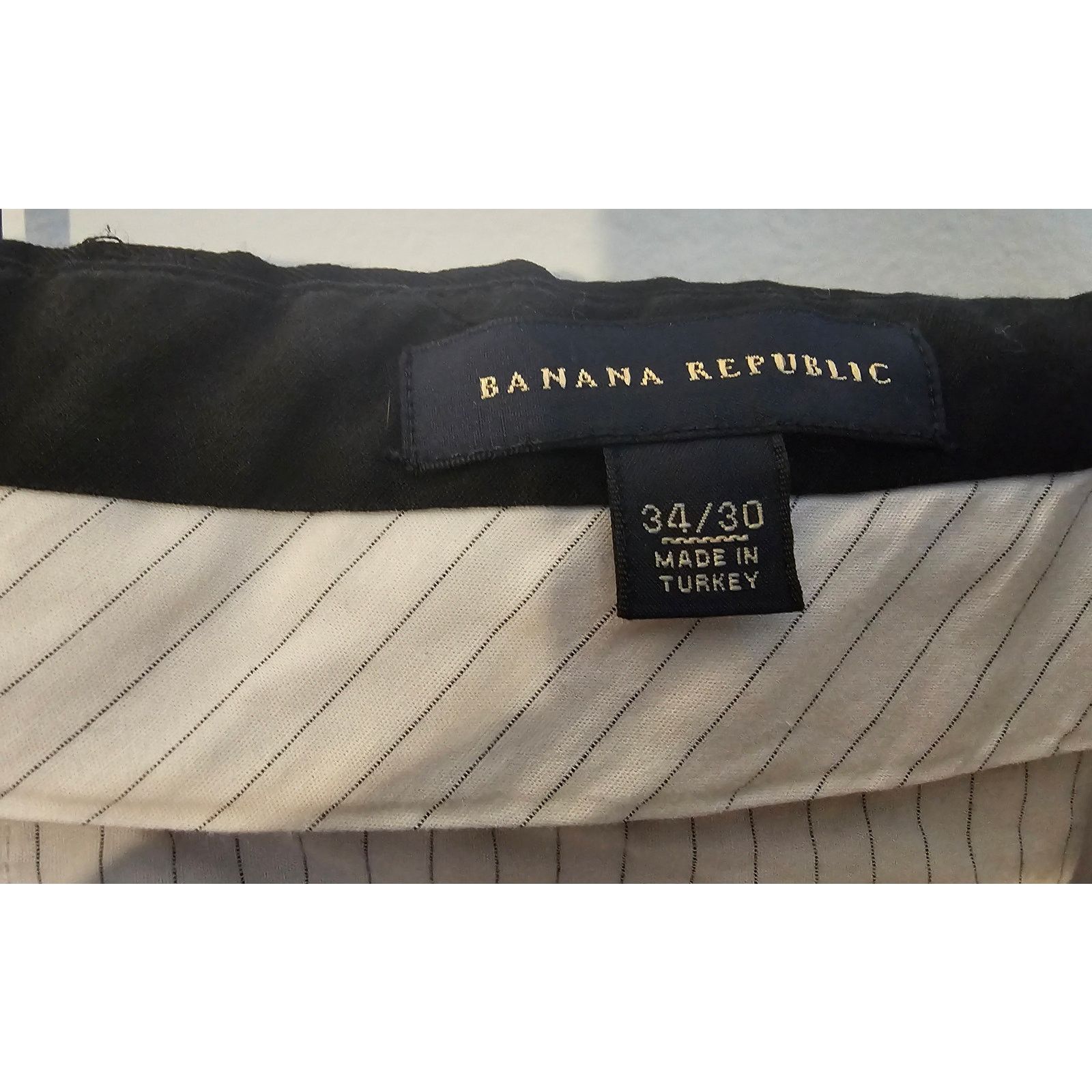 Banana Republic Banana Republic Black Men's Pants - 34x30 - Slight Wear Size US 34 / EU 50 - 2 Thumbnail