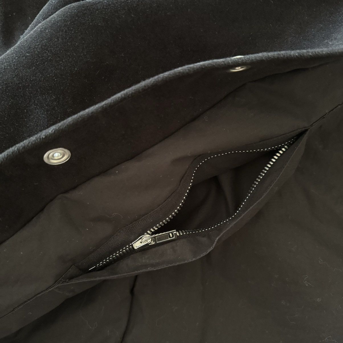 Rick Owens Drkshdw Rick Owen’s DRKSHDW Snap Front Suede Jacket Size US M / EU 48-50 / 2 - 6 Thumbnail