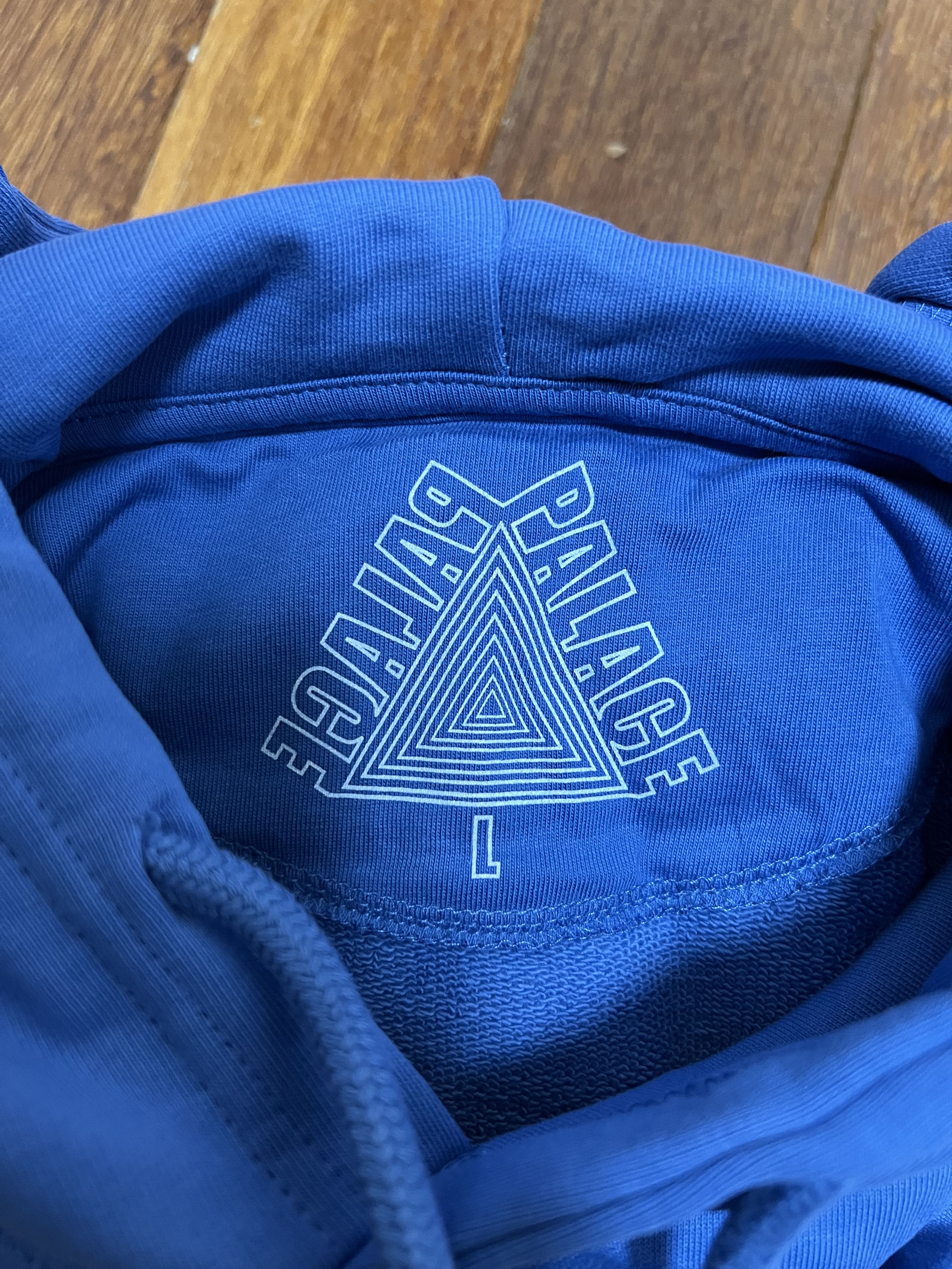 Palace 💚 2020 Palace Tri-Gaine Hoodie Blue Large NEW Size US L / EU 52-54 / 3 - 7 Thumbnail