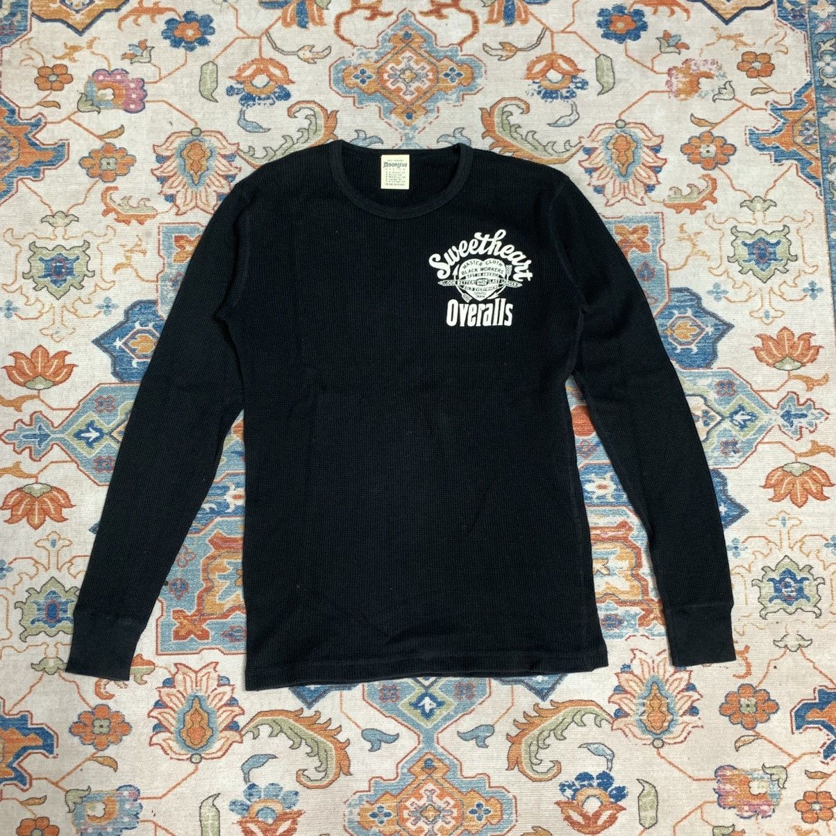 If Six Was Nine 2000s japanese vkei moonjive waffle long sleeve ifsix style Size US L / EU 52-54 / 3 - 5 Thumbnail