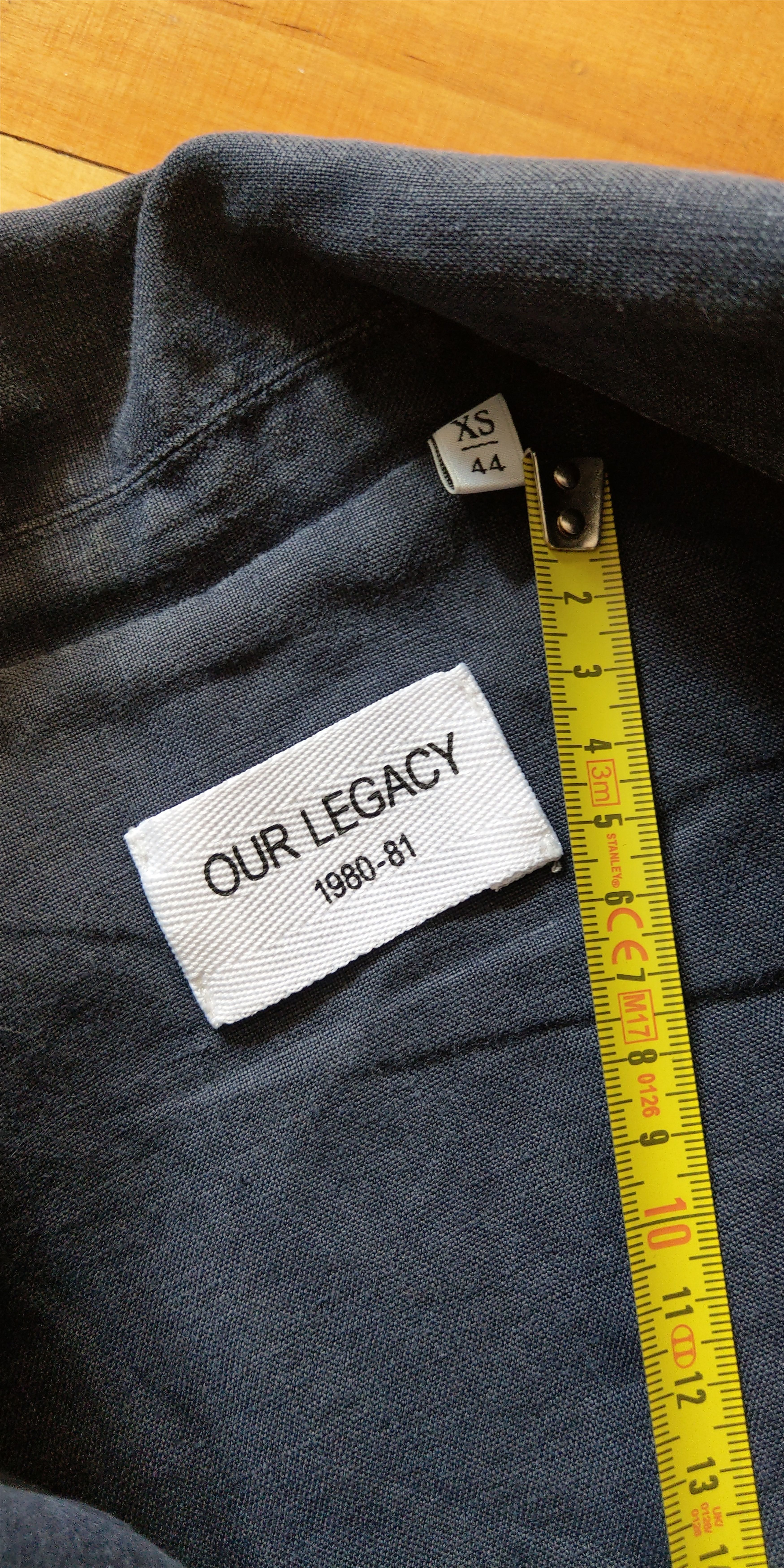 Our Legacy Vintage 100% Linen Kimono Jacket goth alt Darkfashion Rare Size XS / US 0-2 / IT 36-38 - 6 Thumbnail