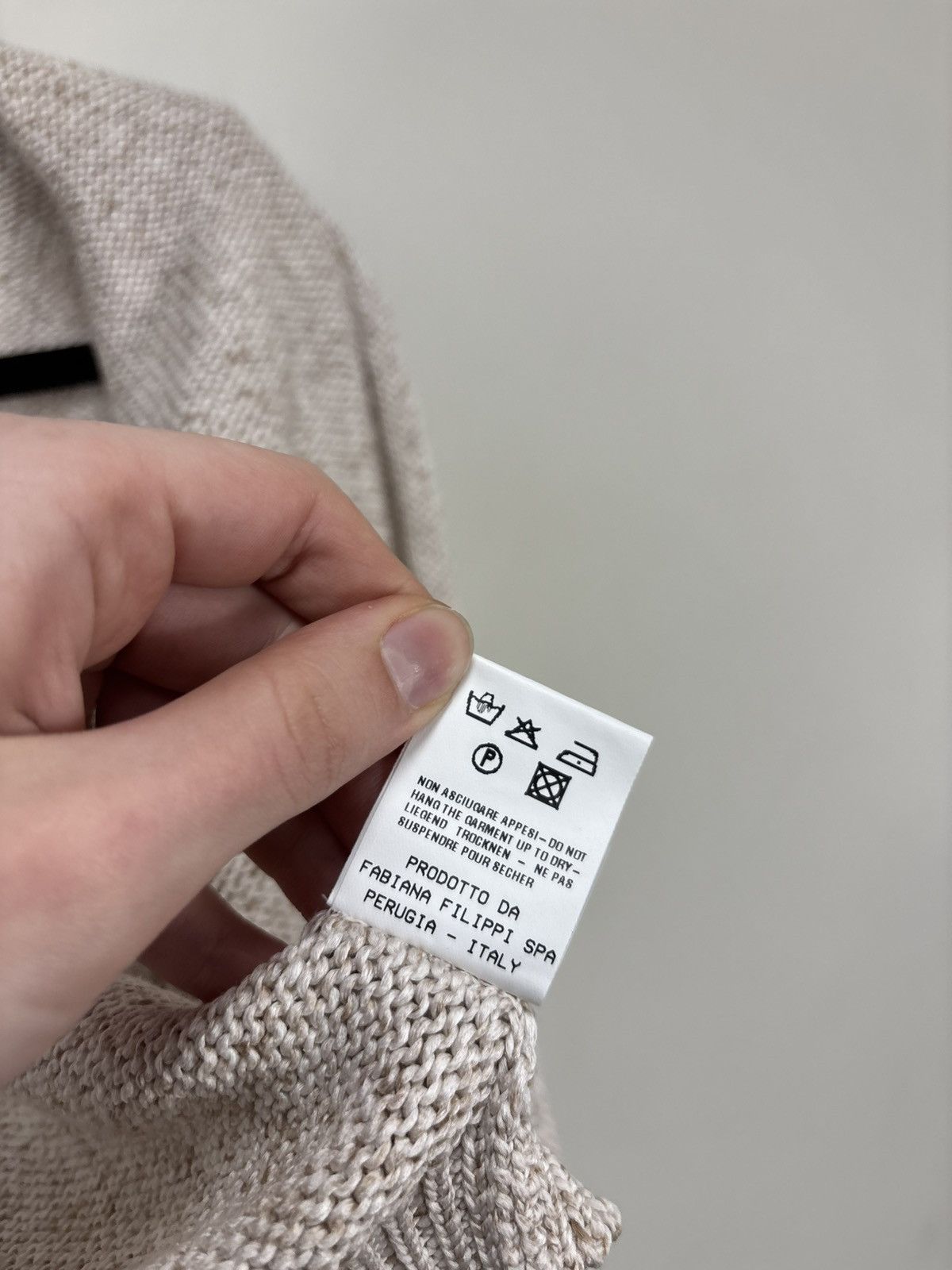 Fabiana Filippi Fabiana Filippi Women’s Beige Cotton Short Cardigan Sweater Size S / US 4 / IT 40 - 12 Thumbnail