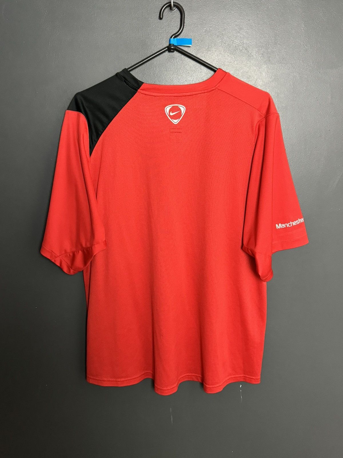 Nike Vintage Manchester United Training Football Jersey T-Shirt Size US L / EU 52-54 / 3 - 2 Thumbnail